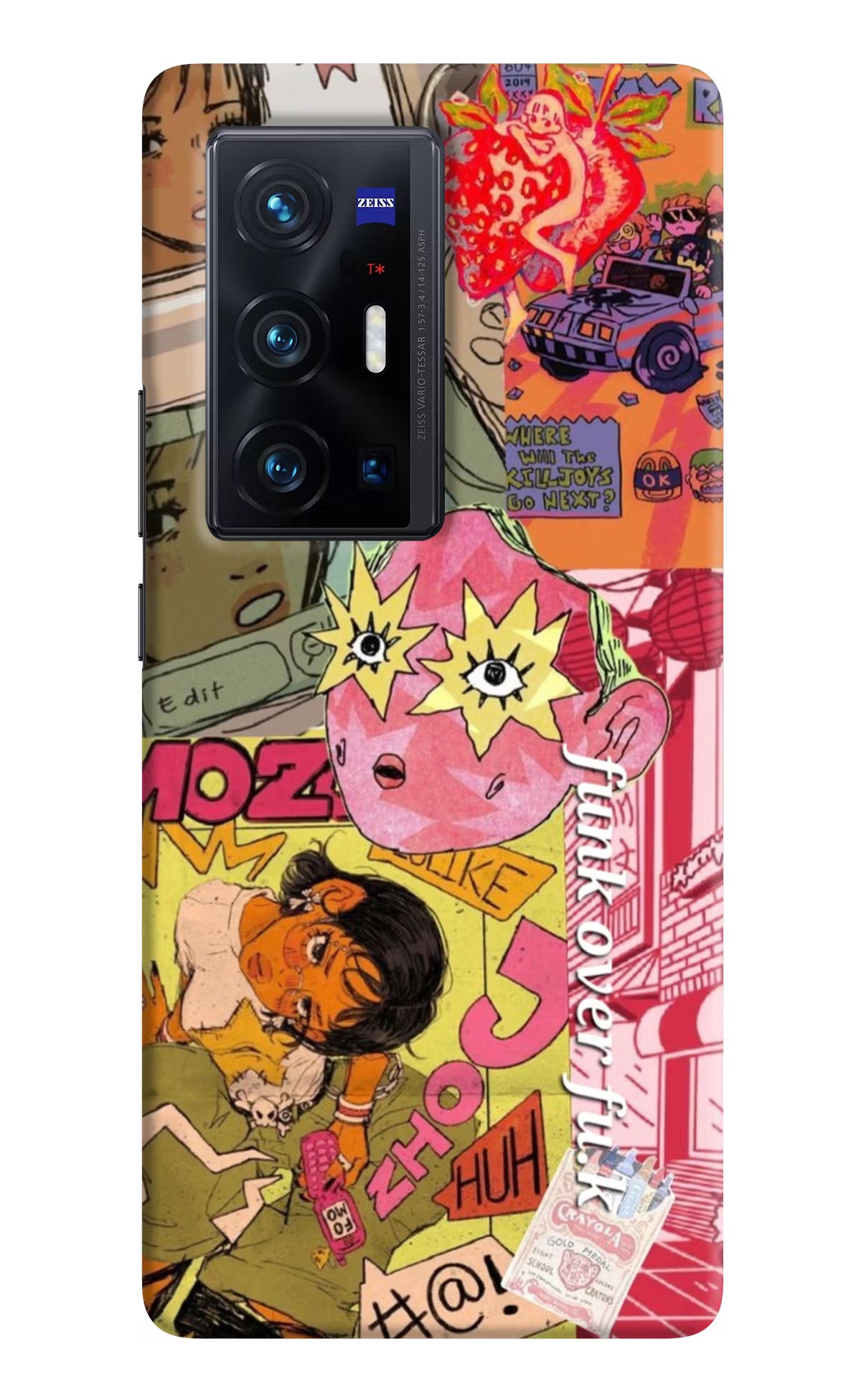 Funkover Vivo X70 Pro+ Back Cover - Funkover Vivo X70 Pro+ Back Cover Funkover Vivo X70 Pro+ Back Cover