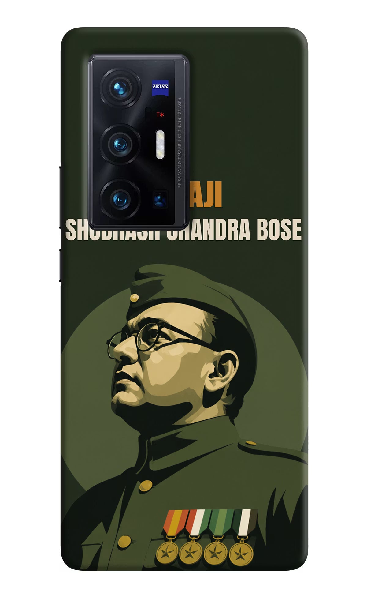 Netaji Legacy Vivo X70 Pro+ Back Cover - Netaji Legacy Vivo X70 Pro+ Back Cover Netaji Legacy Vivo X70 Pro+ Back Cover