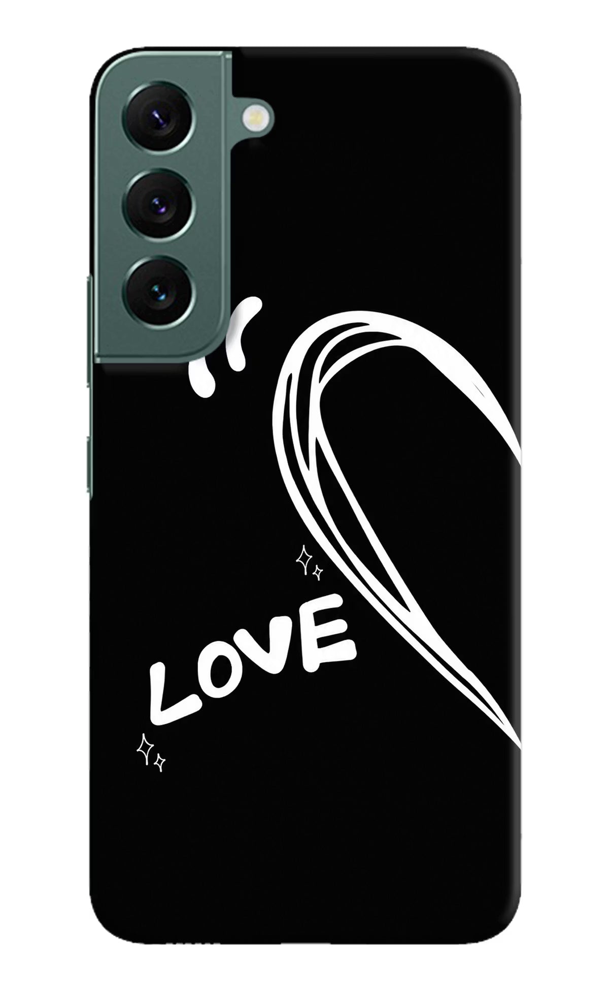 Love Line Samsung S22 Back Cover - Love Line Samsung S22 Back Cover Love Line Samsung S22 Back Cover