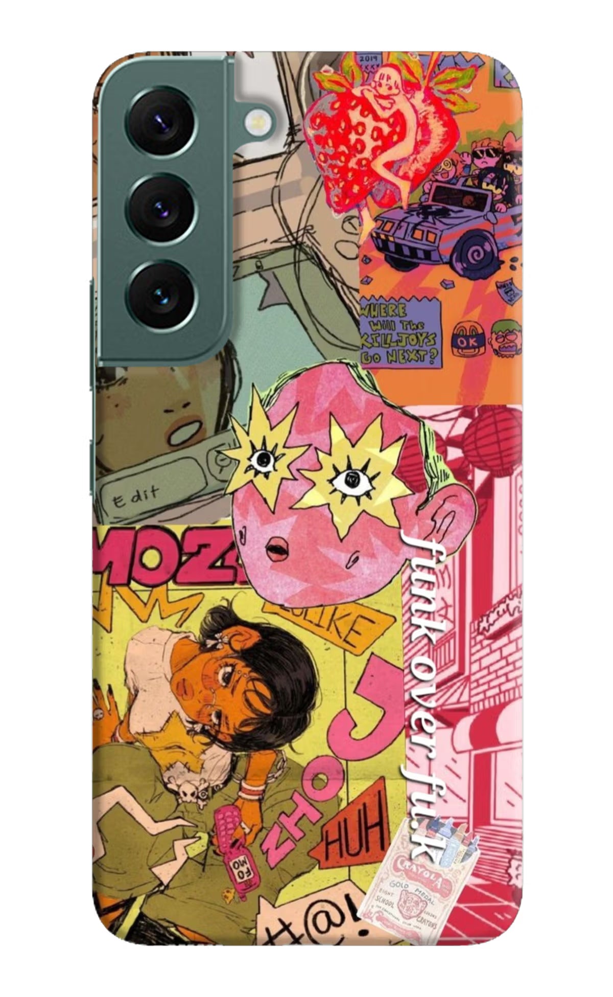 Funkover Samsung S22 Plus Back Cover - Funkover Samsung S22 Plus Back Cover Funkover Samsung S22 Plus Back Cover
