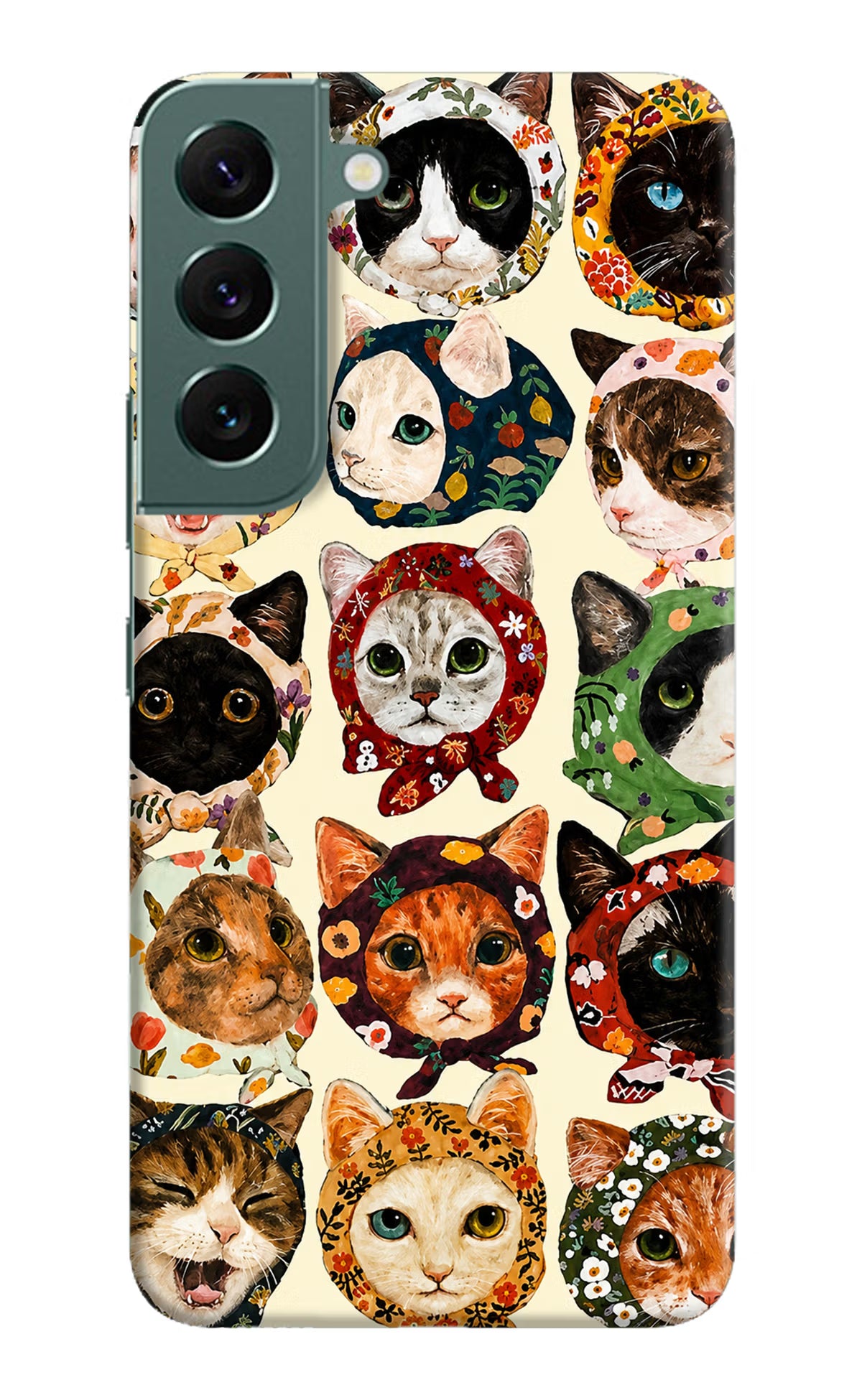 Cool Cat Samsung S22 Plus Back Cover - Cool Cat Samsung S22 Plus Back Cover Cool Cat Samsung S22 Plus Back Cover