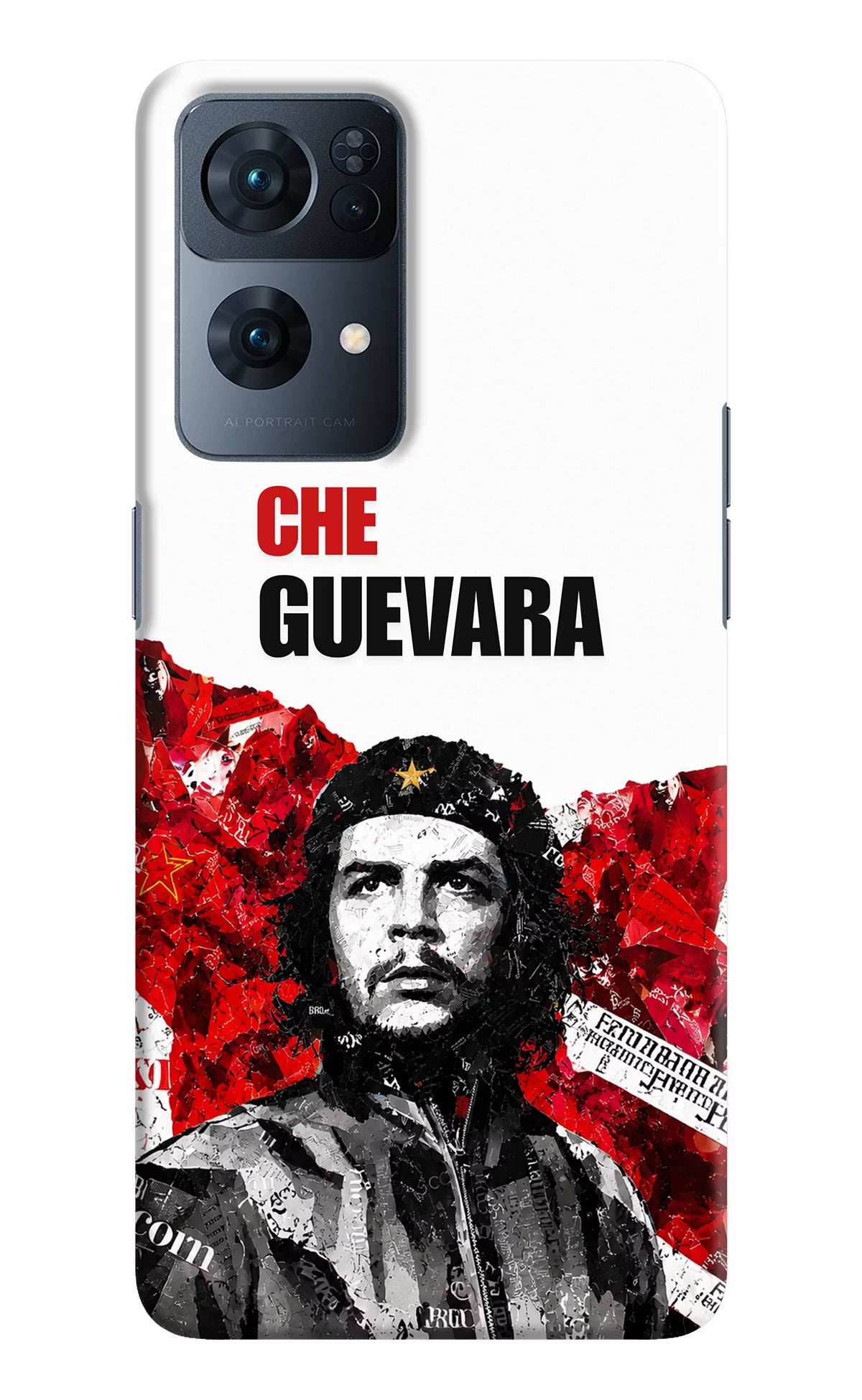 Che Guevara Revolution Oppo Reno7 Pro 5G Back Cover - Che Guevara Revolution Oppo Reno7 Pro 5G Back Cover Che Guevara Revolution Oppo Reno7 Pro 5G Back Cover