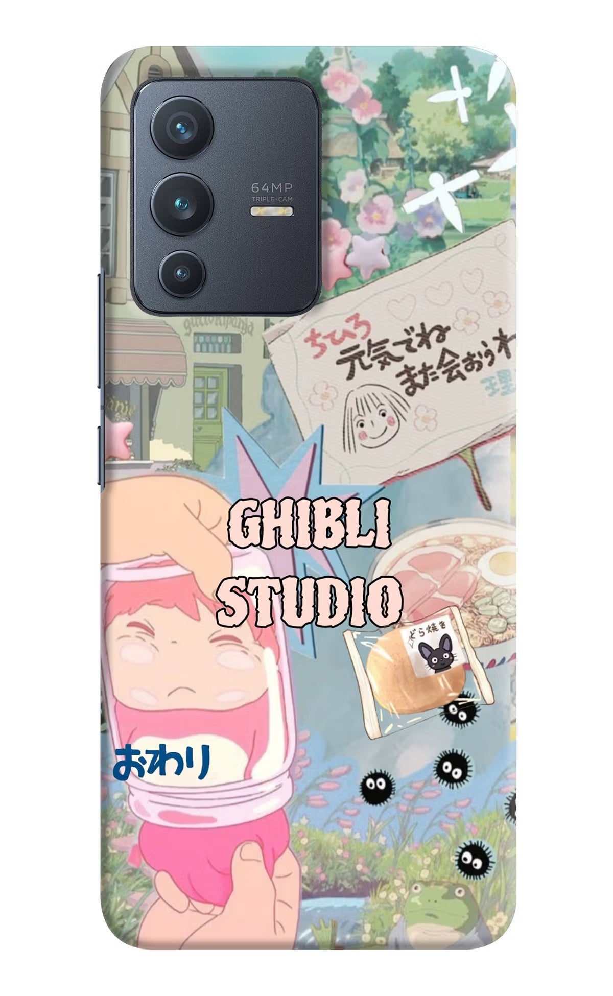 Studio Ghibli Vivo V23 5G Back Cover - Studio Ghibli Vivo V23 5G Back Cover Studio Ghibli Vivo V23 5G Back Cover
