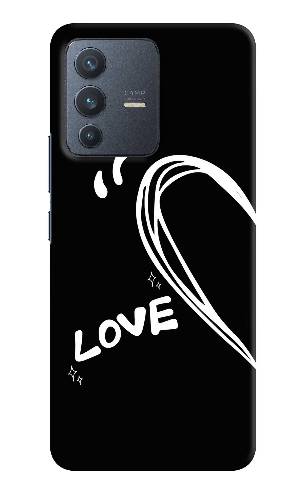 Love Line Vivo V23 5G Back Cover - Love Line Vivo V23 5G Back Cover Love Line Vivo V23 5G Back Cover