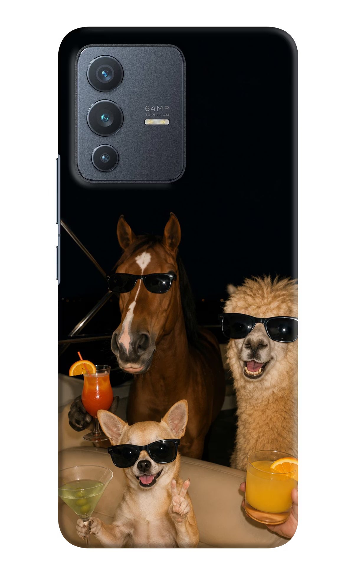 Party Squad Vivo V23 5G Back Cover - Party Squad Vivo V23 5G Back Cover Party Squad Vivo V23 5G Back Cover
