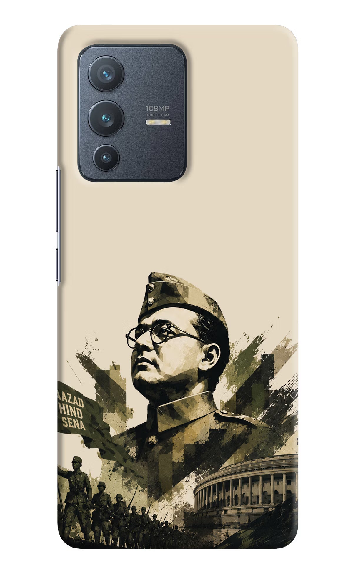 Netaji Rising Vivo V23 Pro 5G Back Cover - Netaji Rising Vivo V23 Pro 5G Back Cover Netaji Rising Vivo V23 Pro 5G Back Cover