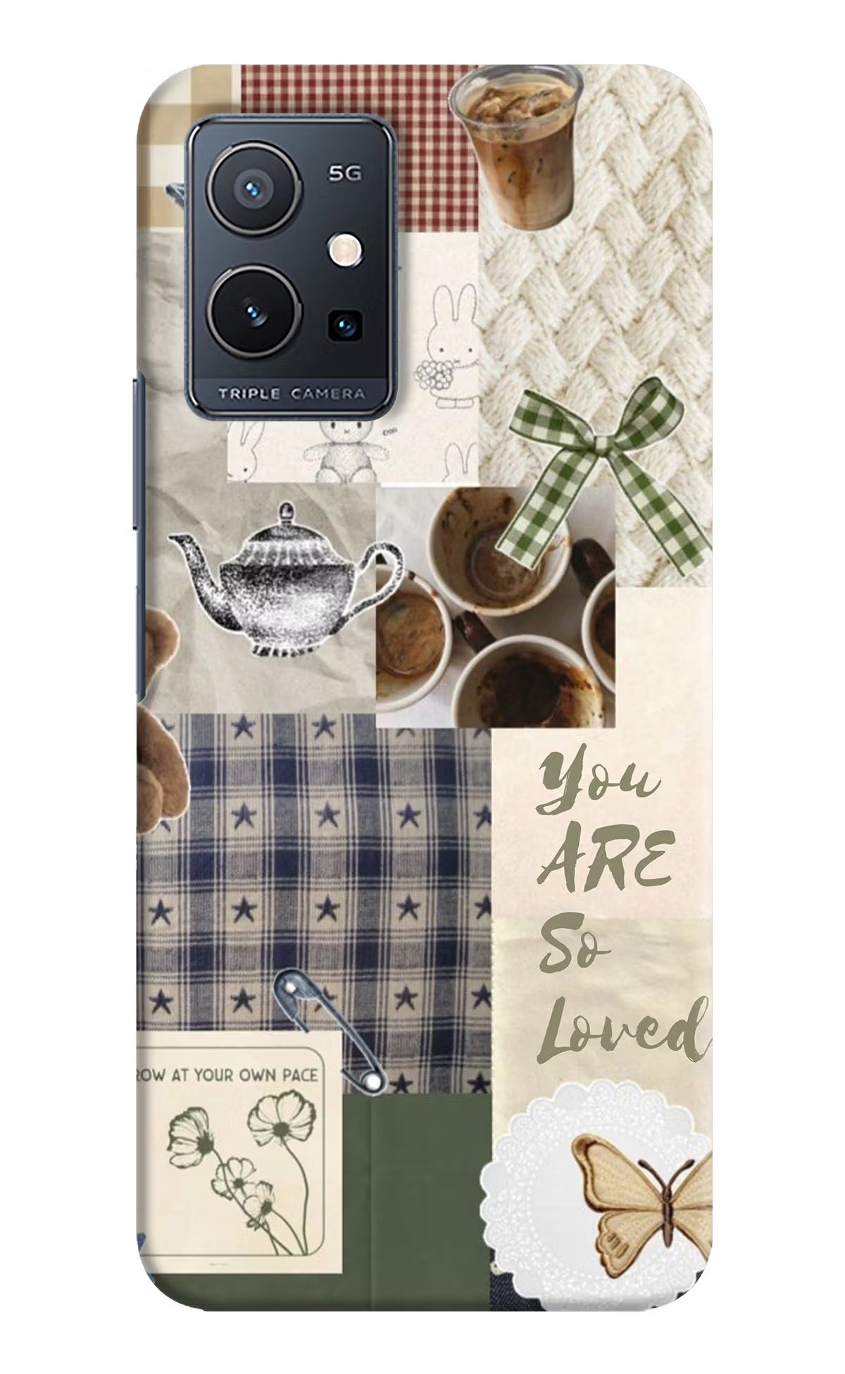 Cookie Vivo Y75 5G/Vivo T1 5G Back Cover - Cookie Vivo Y75 5G/Vivo T1 5G Back Cover Cookie Vivo Y75 5G/Vivo T1 5G Back Cover