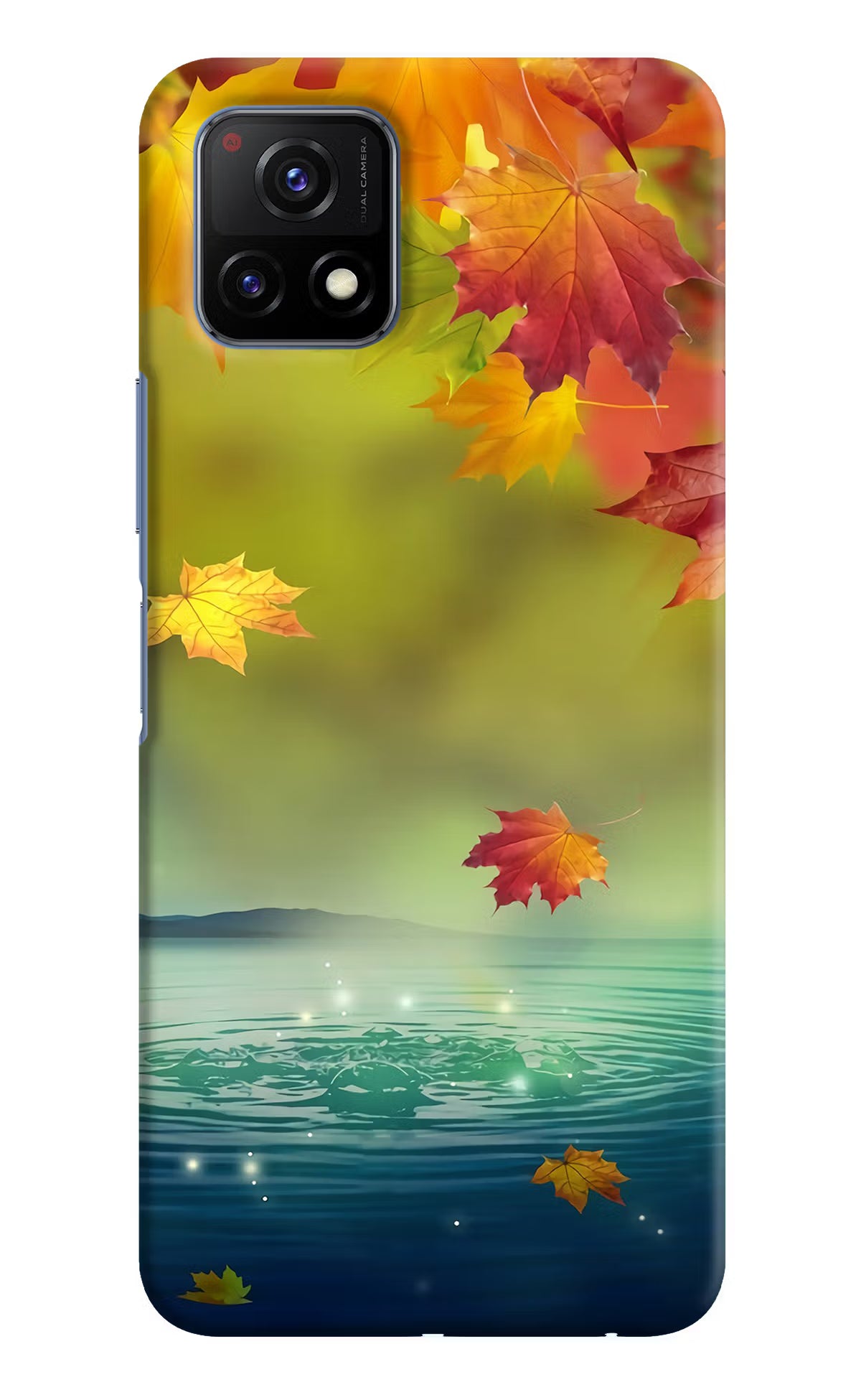 Flowers Vivo Y72 5G Back Cover - Flowers Vivo Y72 5G Hard Case Back Cover by Casekaro Flowers Vivo Y72 5G Hard Case Back Cover by Casekaro