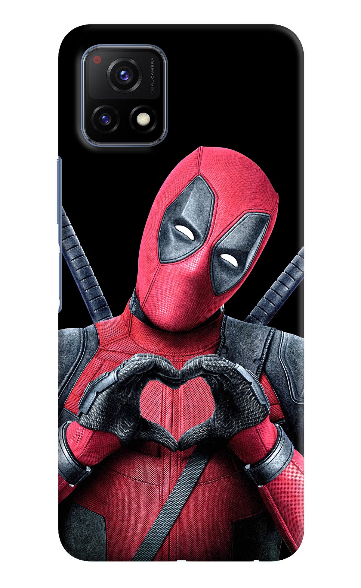 Deadpool Vivo Y72 5G Back Cover - Deadpool Vivo Y72 5G Hard Case Back Cover by Casekaro Deadpool Vivo Y72 5G Hard Case Back Cover by Casekaro