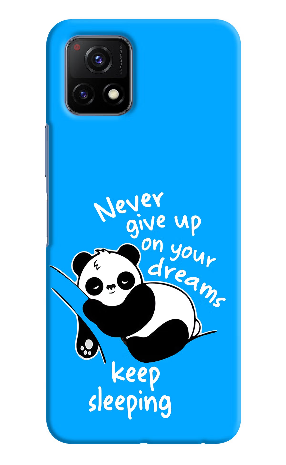 Keep Sleeping Vivo Y72 5G Back Cover - Keep Sleeping Vivo Y72 5G Hard Case Back Cover by Casekaro Keep Sleeping Vivo Y72 5G Hard Case Back Cover by Casekaro