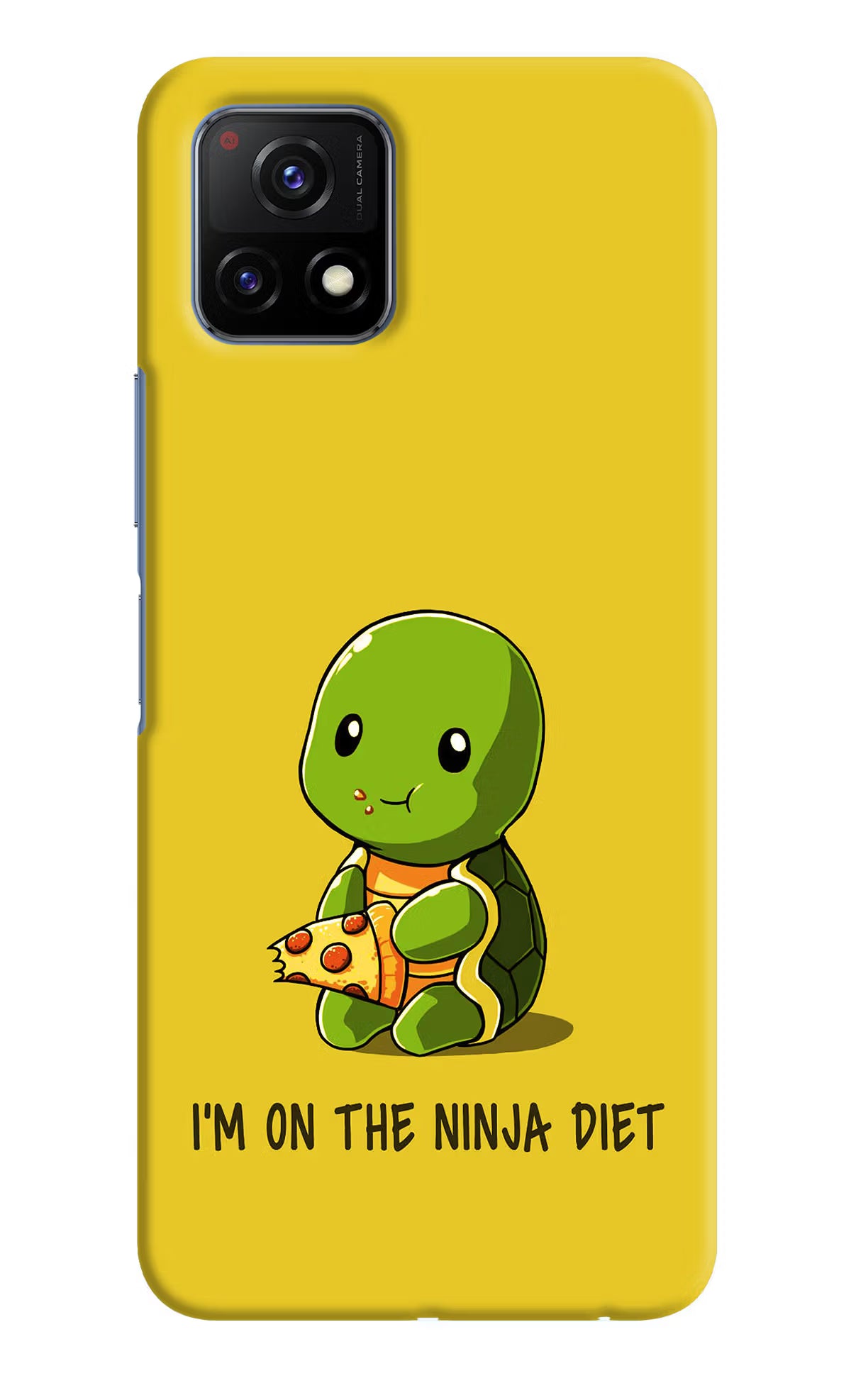 I'm on Ninja Diet Vivo Y72 5G Back Cover - I'm on Ninja Diet Vivo Y72 5G Hard Case Back Cover by Casekaro I'm on Ninja Diet Vivo Y72 5G Hard Case Back Cover by Casekaro
