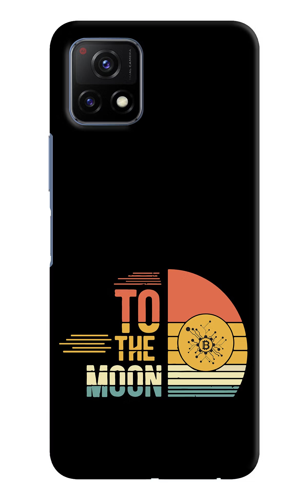 To the Moon Vivo Y72 5G Back Cover - To the Moon Vivo Y72 5G Hard Case Back Cover by Casekaro To the Moon Vivo Y72 5G Hard Case Back Cover by Casekaro