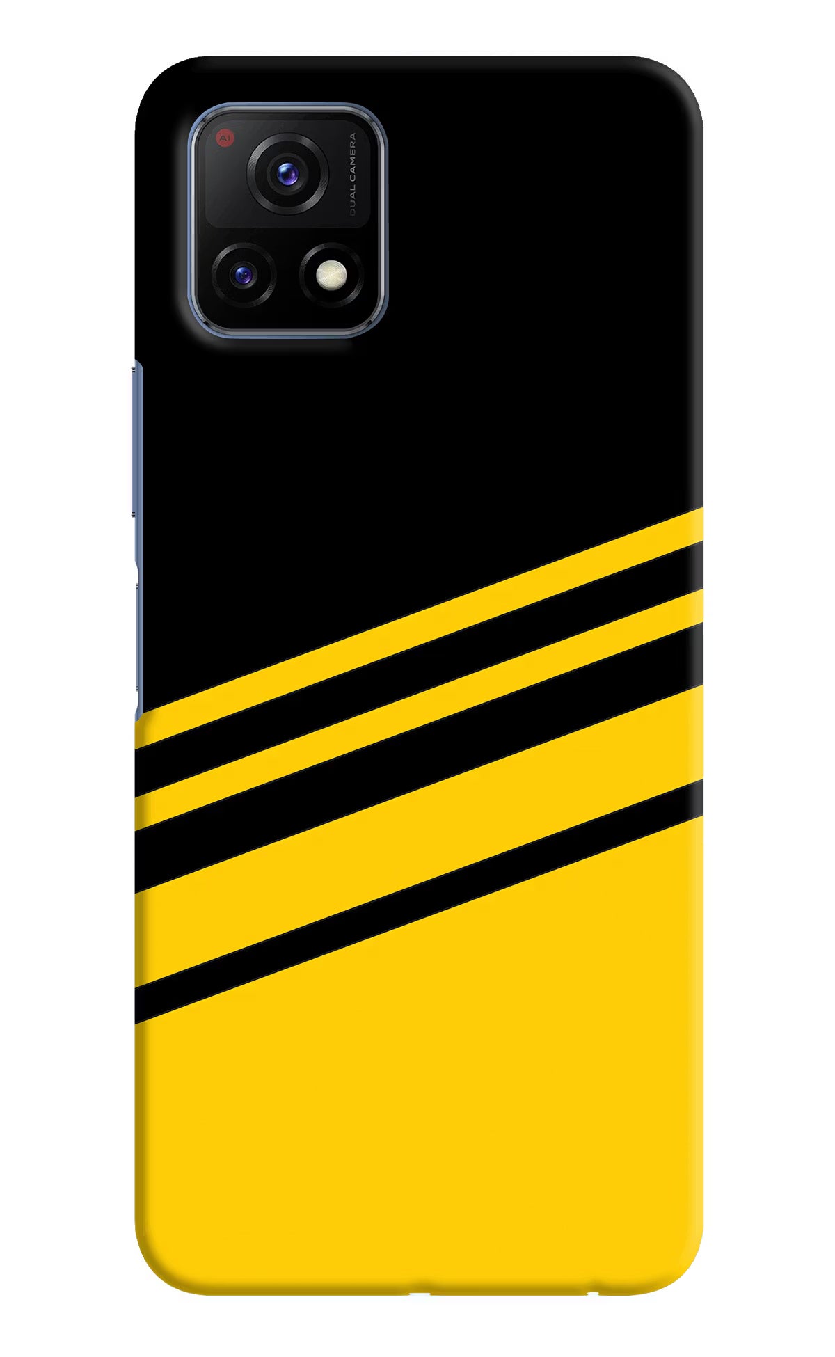 Yellow Shades Vivo Y72 5G Back Cover - Yellow Shades Vivo Y72 5G Hard Case Back Cover by Casekaro Yellow Shades Vivo Y72 5G Hard Case Back Cover by Casekaro