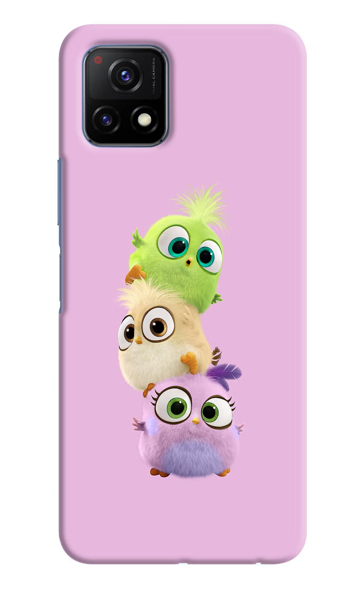 Cute Little Birds Vivo Y72 5G Back Cover - Cute Little Birds Vivo Y72 5G Hard Case Back Cover by Casekaro Cute Little Birds Vivo Y72 5G Hard Case Back Cover by Casekaro
