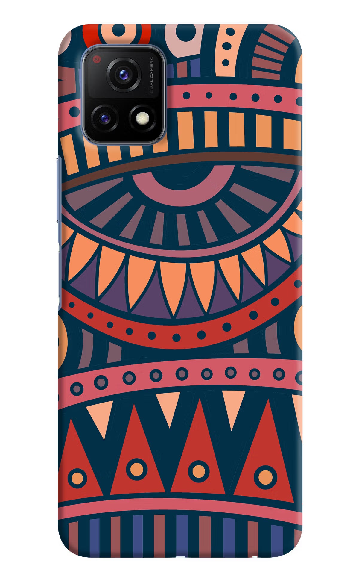 African Culture Design Vivo Y72 5G Back Cover - African Culture Design Vivo Y72 5G Hard Case Back Cover by Casekaro African Culture Design Vivo Y72 5G Hard Case Back Cover by Casekaro