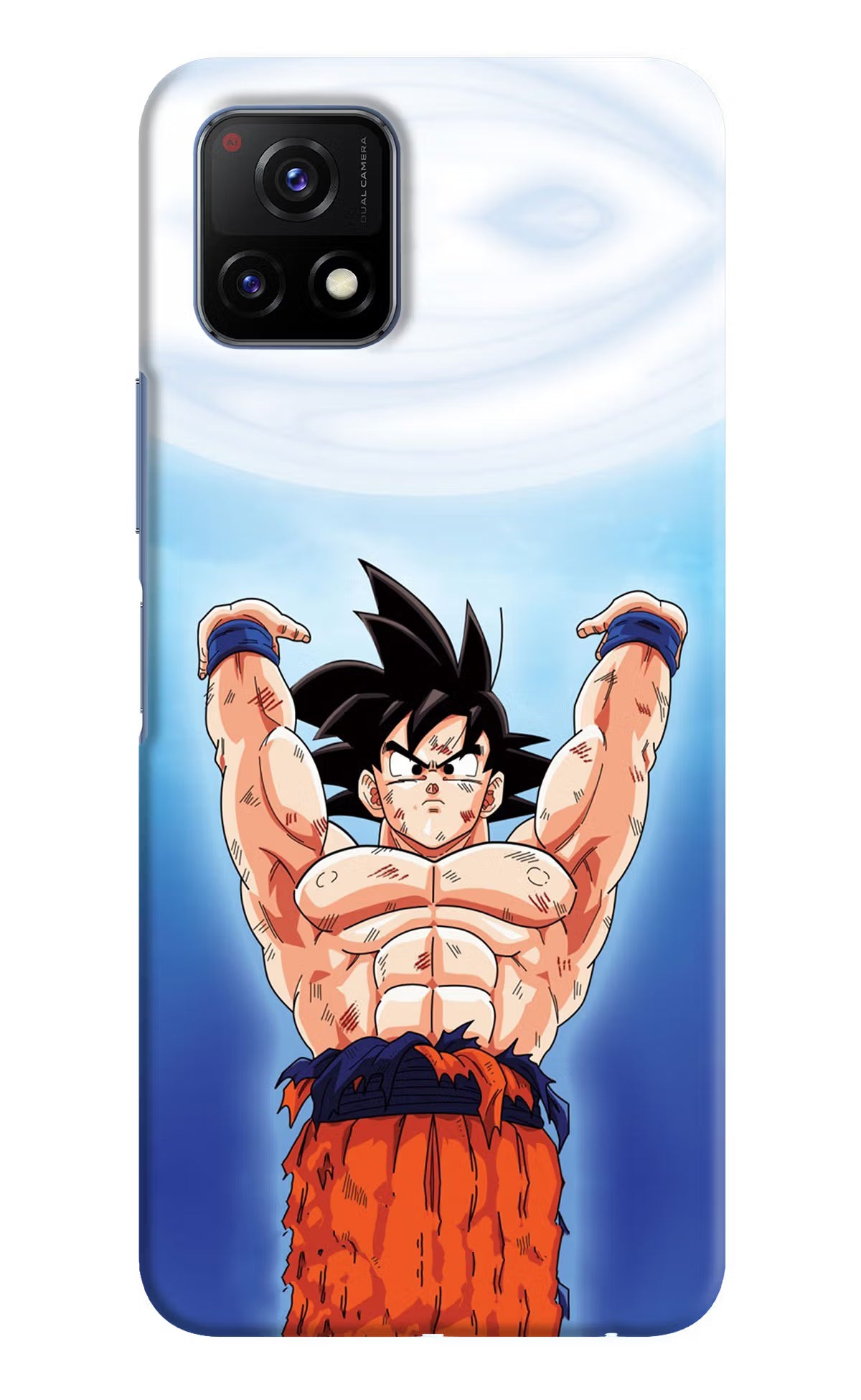 Goku Power Vivo Y72 5G Back Cover - Goku Power Vivo Y72 5G Hard Case Back Cover by Casekaro Goku Power Vivo Y72 5G Hard Case Back Cover by Casekaro