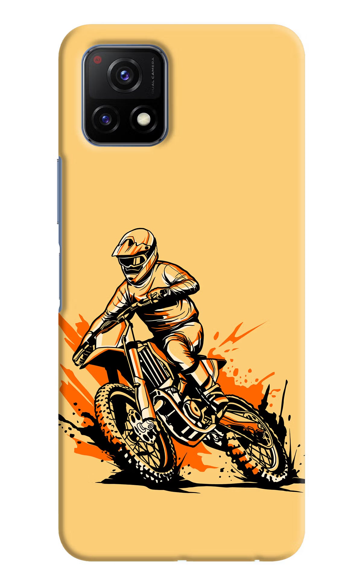 Off-Road Fury Vivo Y72 5G Back Cover - Off-Road Fury Vivo Y72 5G Hard Case Back Cover by Casekaro Off-Road Fury Vivo Y72 5G Hard Case Back Cover by Casekaro
