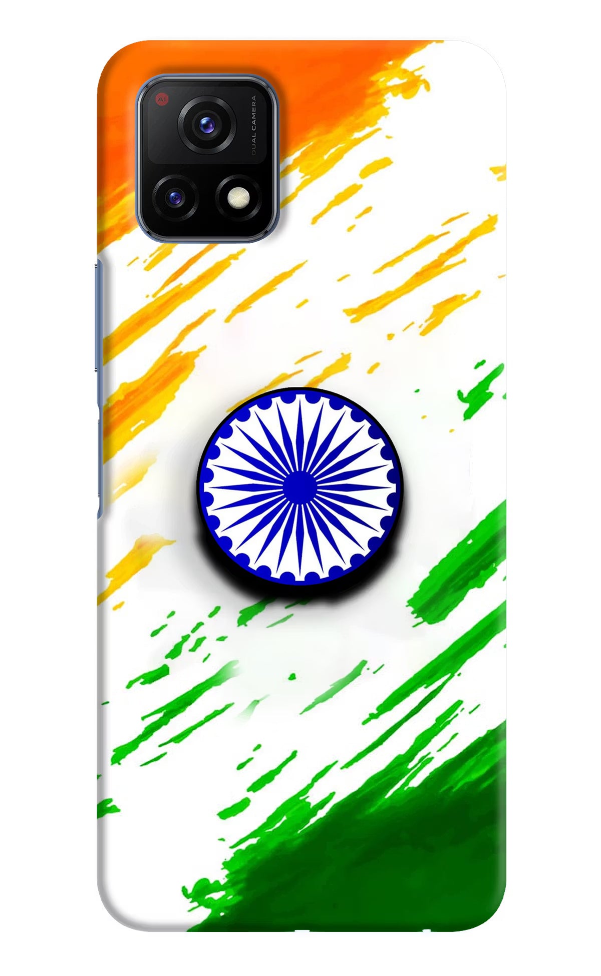 Indian Flag Ashoka Chakra Vivo Y72 5G Pop Case - Indian Flag Ashoka Chakra Vivo Y72 5G Pop Case by Casekaro Indian Flag Ashoka Chakra Vivo Y72 5G Pop Case by Casekaro