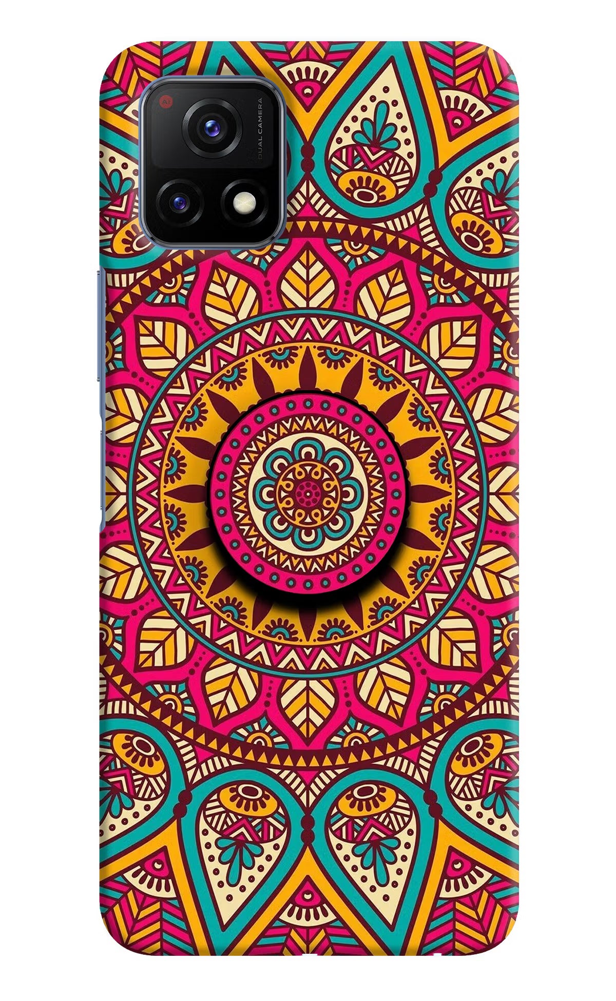 Mandala Vivo Y72 5G Pop Case - Mandala Vivo Y72 5G Pop Case by Casekaro Mandala Vivo Y72 5G Pop Case by Casekaro