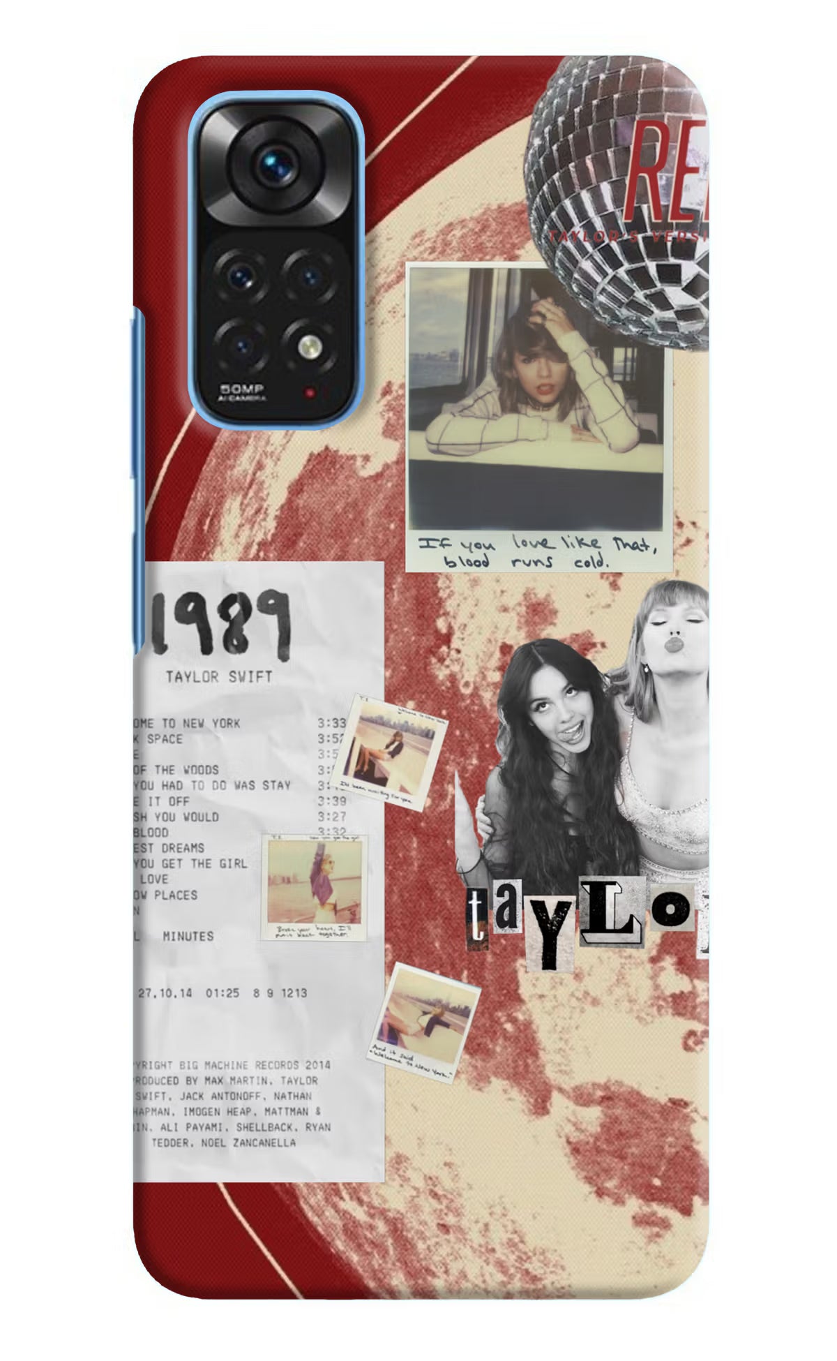 Taylor Swift Redmi Note 11/11S Back Cover - Taylor Swift Redmi Note 11/11S Back Cover Taylor Swift Redmi Note 11/11S Back Cover