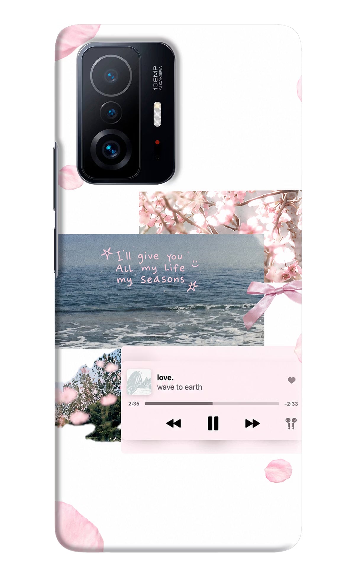 Wave to earth Mi 11T Pro 5G Back Cover - Wave to earth Mi 11T Pro 5G Back Cover Wave to earth Mi 11T Pro 5G Back Cover