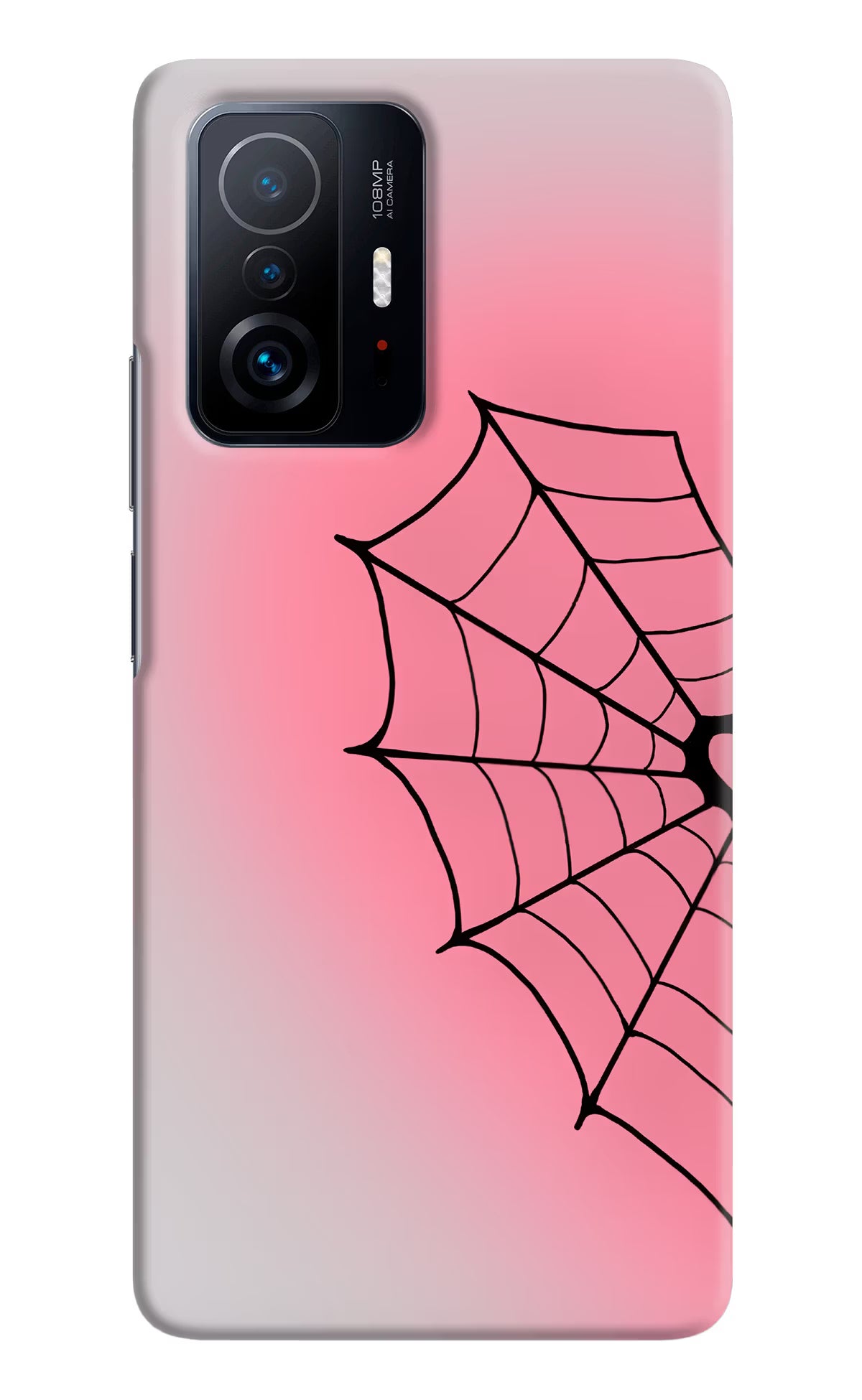 Pink Web Mi 11T Pro 5G Back Cover - Pink Web Mi 11T Pro 5G Back Cover Pink Web Mi 11T Pro 5G Back Cover