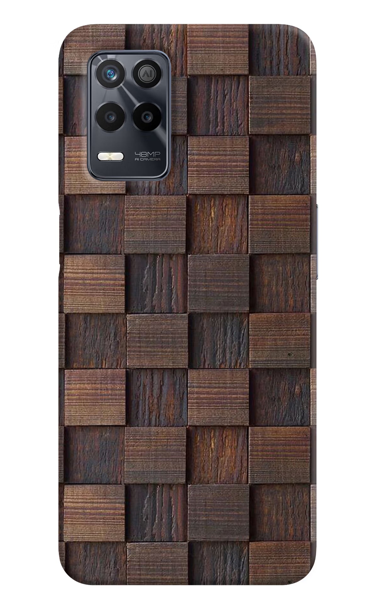 Wooden Cube Design Realme 9 5G Back Cover - Wooden Cube Design Realme 9 5G Back Cover Wooden Cube Design Realme 9 5G Back Cover