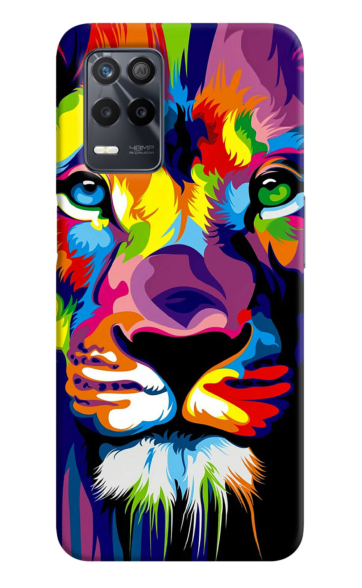 Lion Realme 9 5G Back Cover - Lion Realme 9 5G Back Cover Lion Realme 9 5G Back Cover