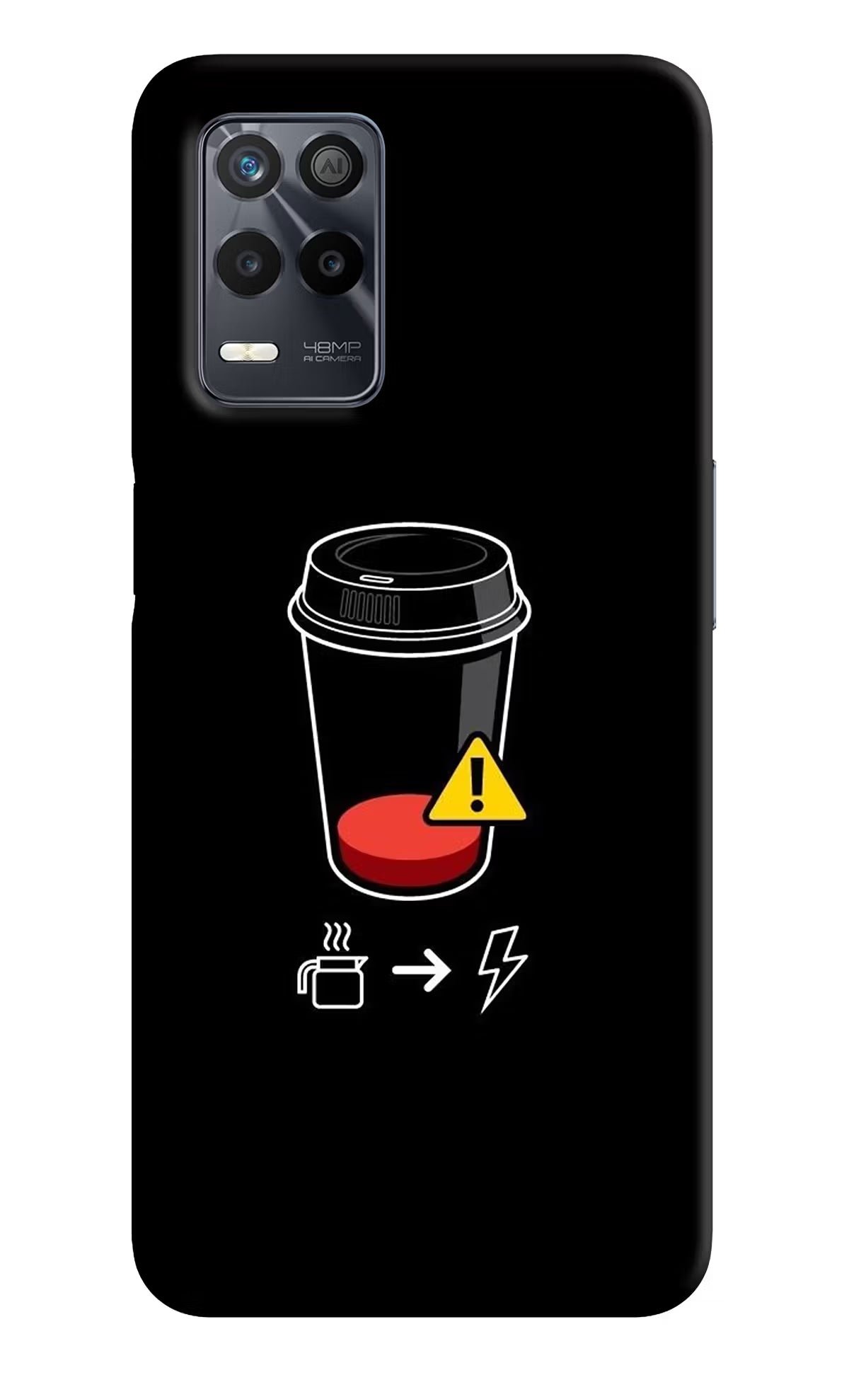 Coffee Realme 9 5G Back Cover - Coffee Realme 9 5G Back Cover Coffee Realme 9 5G Back Cover