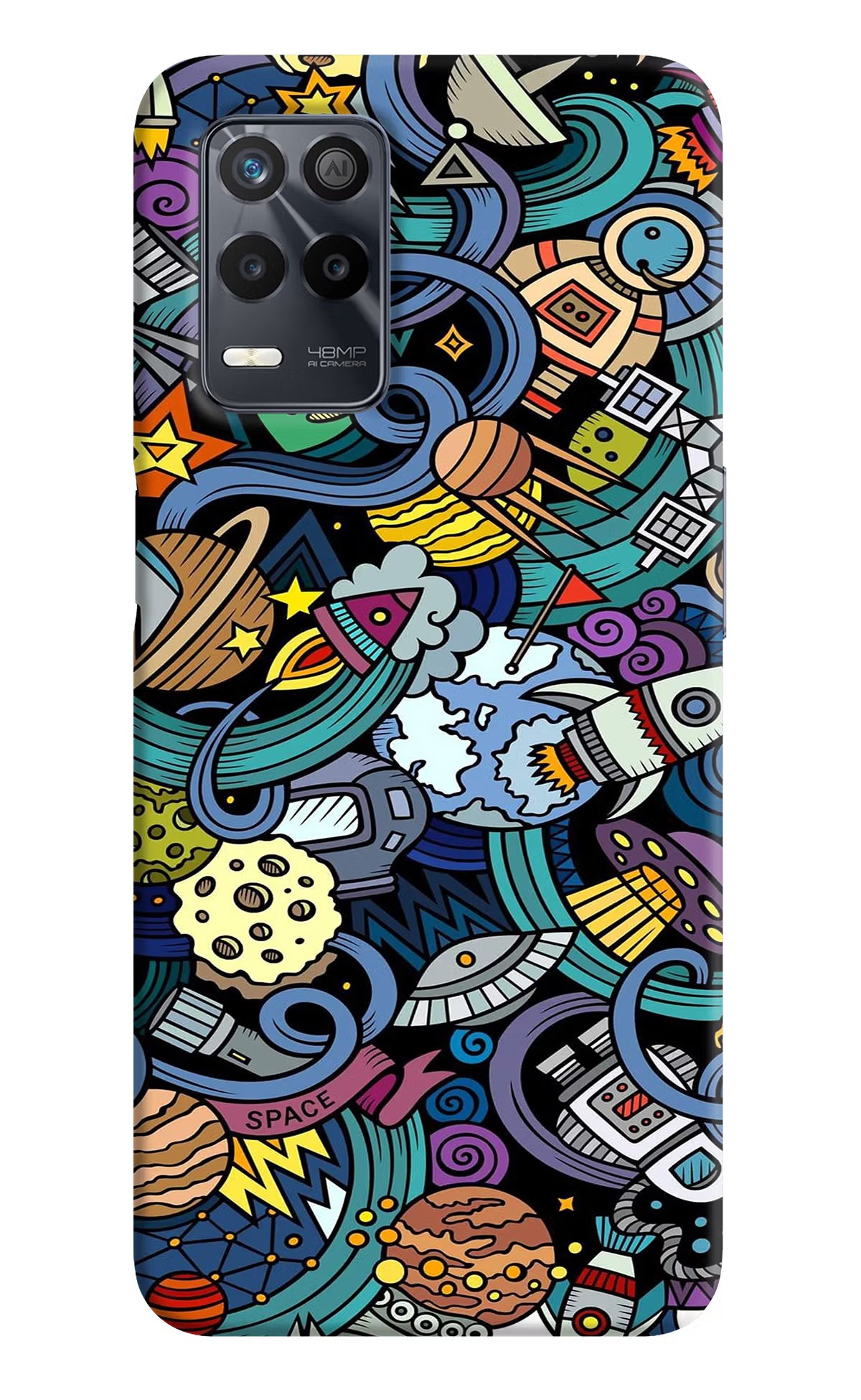 Space Abstract Realme 9 5G Back Cover - Space Abstract Realme 9 5G Back Cover Space Abstract Realme 9 5G Back Cover
