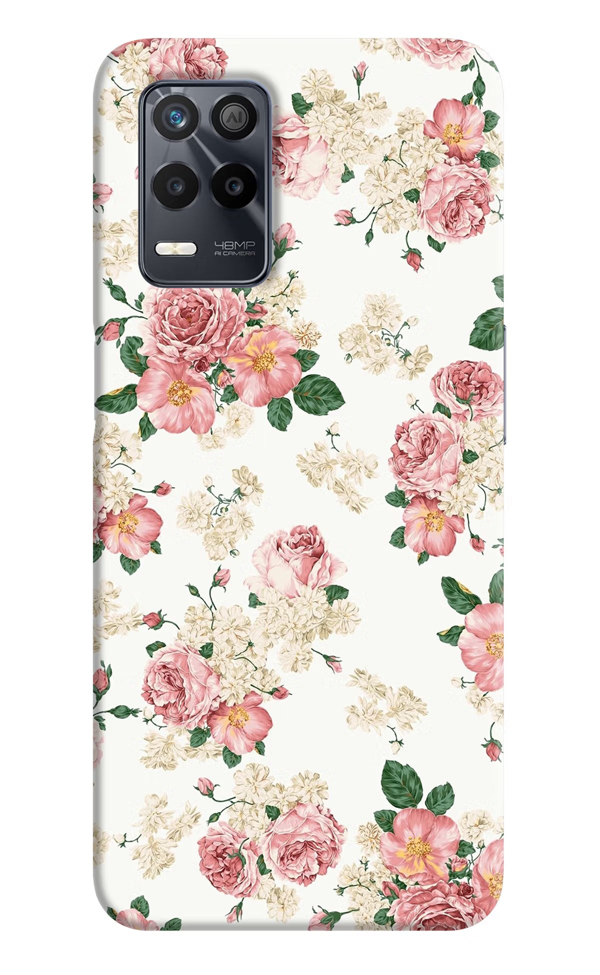 Flowers Realme 9 5G Back Cover - Flowers Realme 9 5G Back Cover Flowers Realme 9 5G Back Cover
