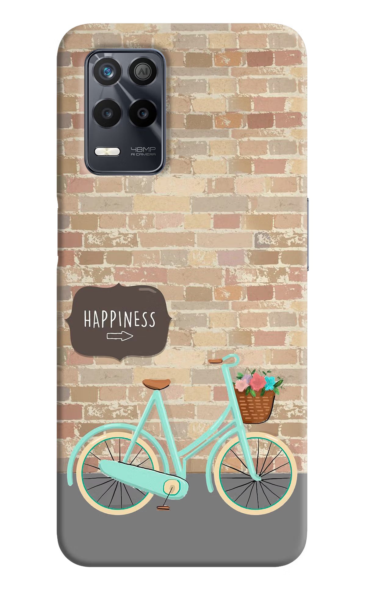 Happiness Artwork Realme 9 5G Back Cover - Happiness Artwork Realme 9 5G Back Cover Happiness Artwork Realme 9 5G Back Cover