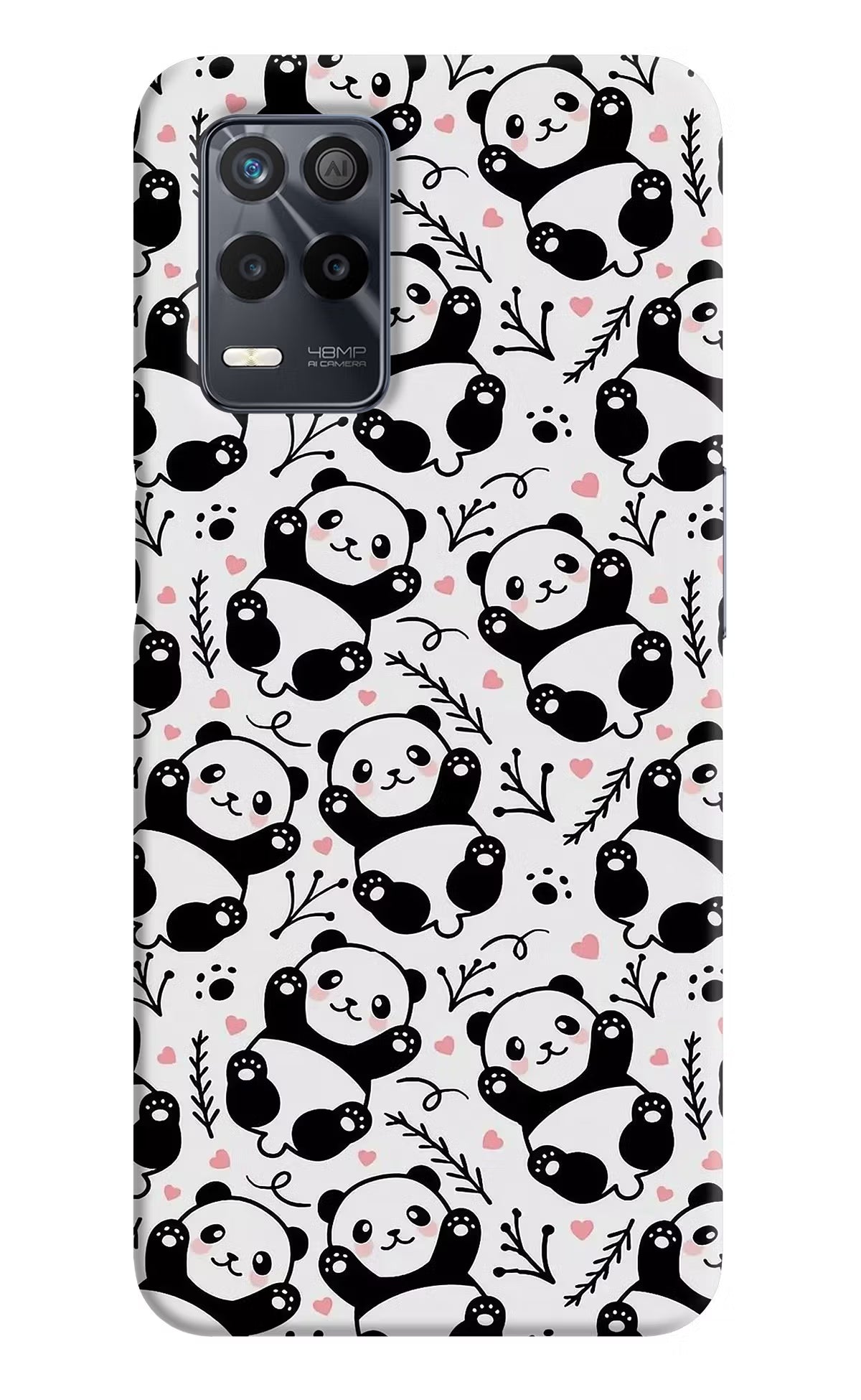 Cute Panda Realme 9 5G Back Cover - Cute Panda Realme 9 5G Back Cover Cute Panda Realme 9 5G Back Cover