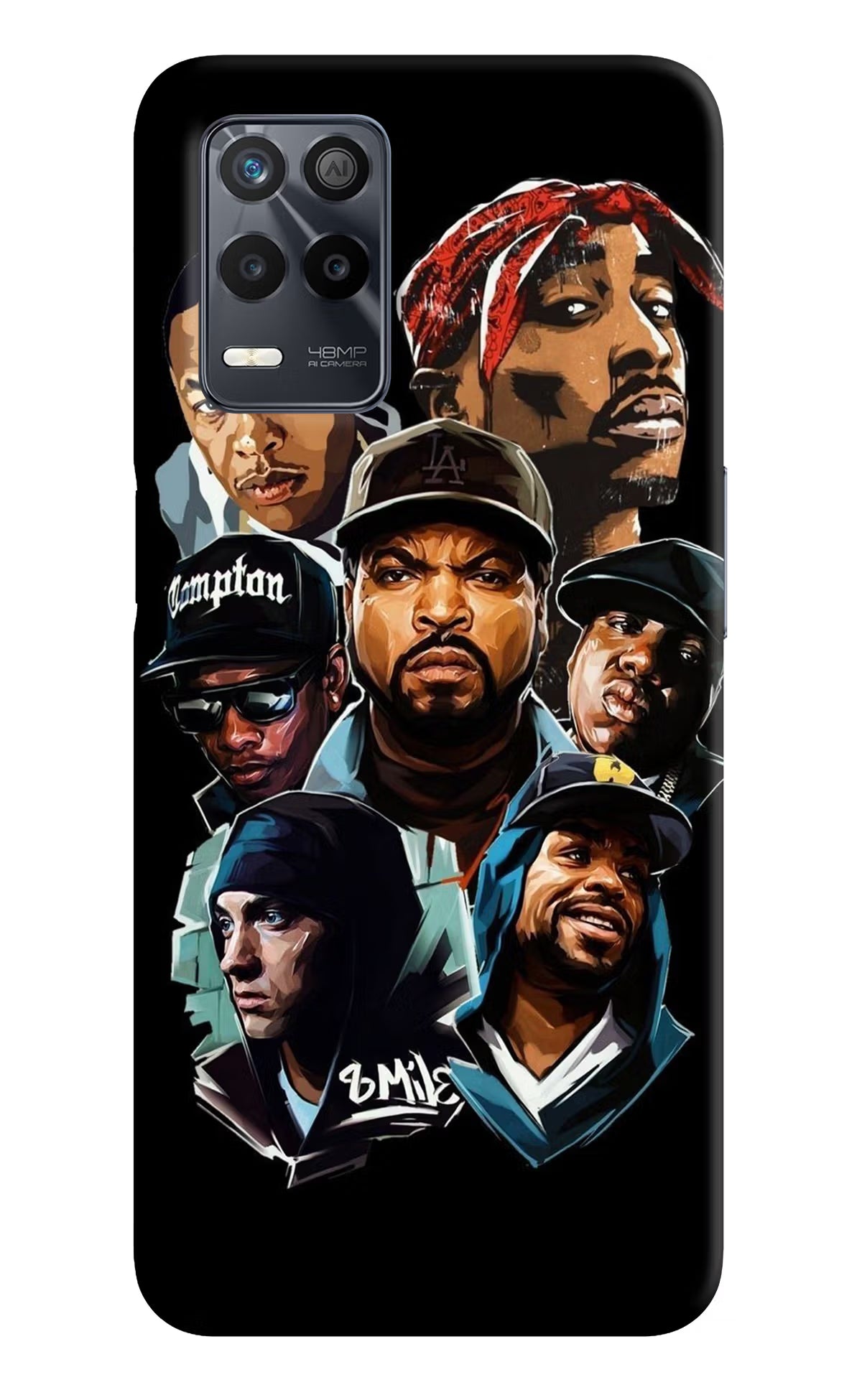 Rappers Realme 9 5G Back Cover - Rappers Realme 9 5G Back Cover Rappers Realme 9 5G Back Cover