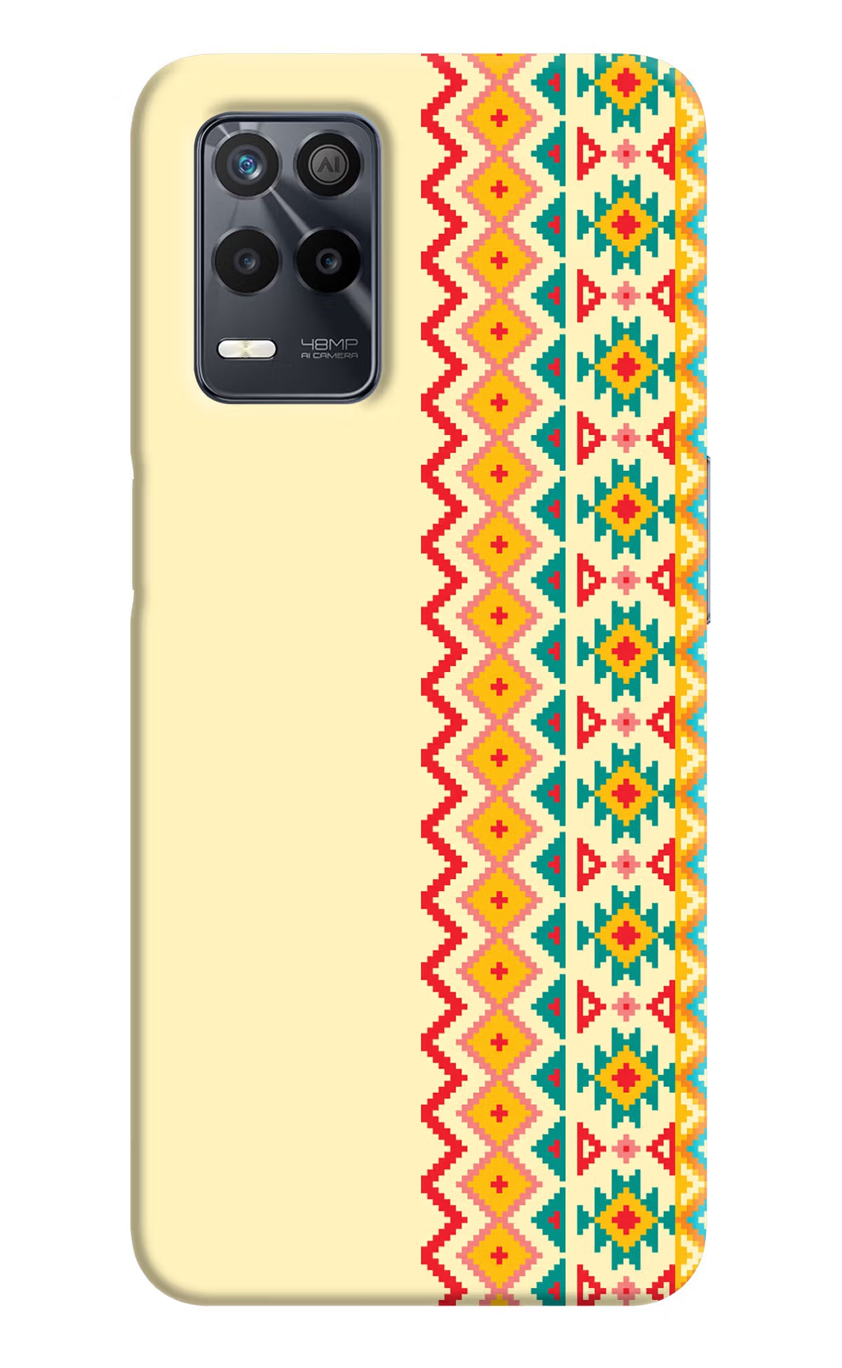 Ethnic Seamless Realme 9 5G Back Cover - Ethnic Seamless Realme 9 5G Back Cover Ethnic Seamless Realme 9 5G Back Cover