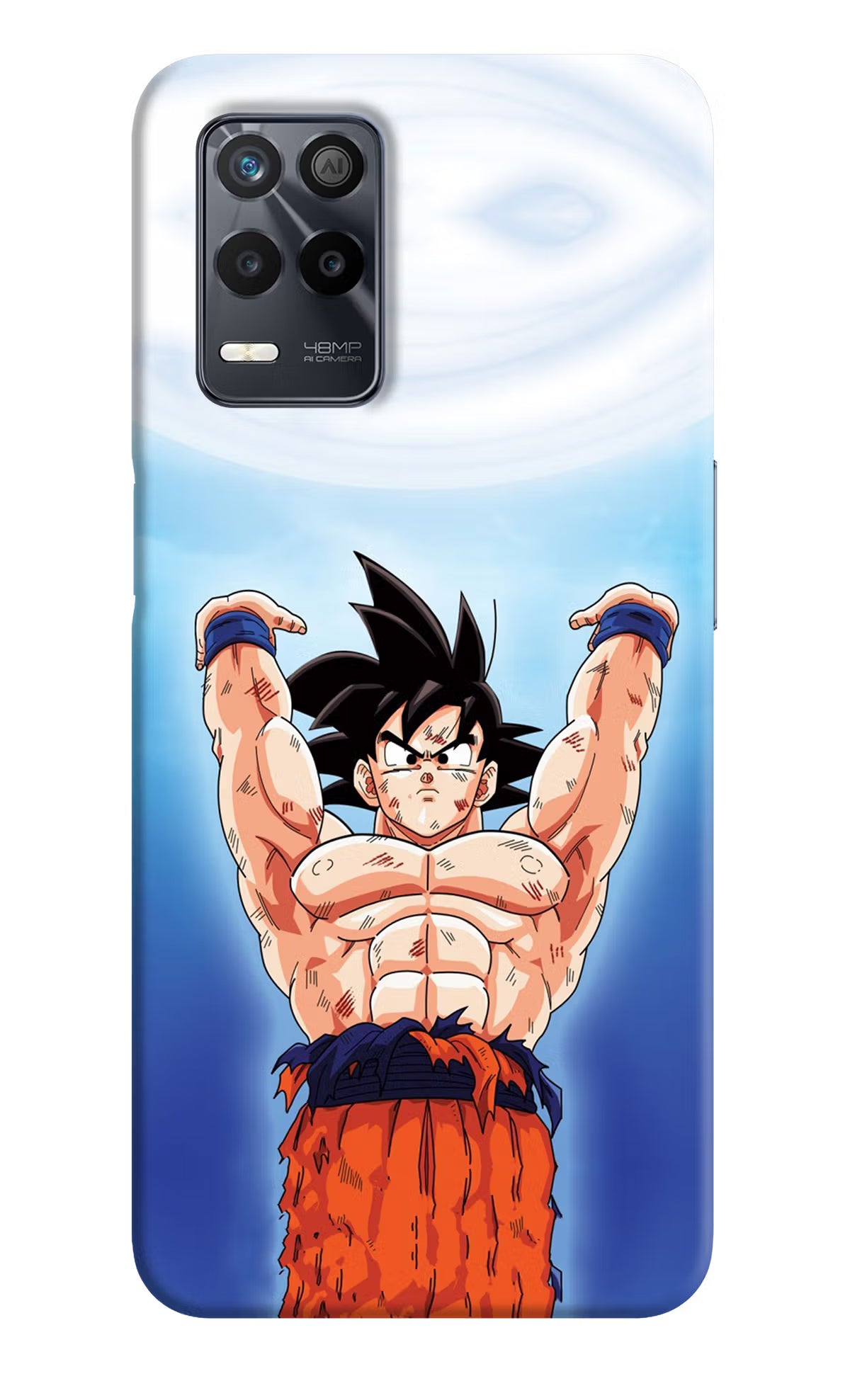 Goku Power Realme 9 5G Back Cover - Goku Power Realme 9 5G Back Cover Goku Power Realme 9 5G Back Cover