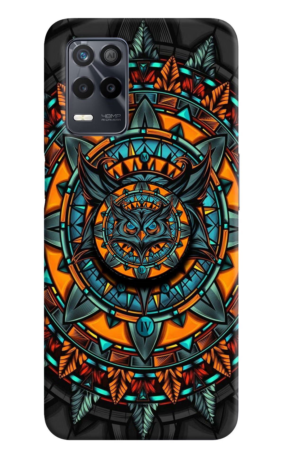 Angry Owl Realme 9 5G Pop Case - Angry Owl Realme 9 5G Pop Case Angry Owl Realme 9 5G Pop Case