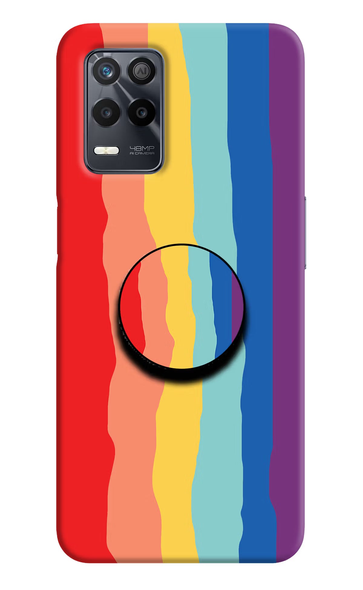 Rainbow Realme 9 5G Pop Case - Rainbow Realme 9 5G Pop Case Rainbow Realme 9 5G Pop Case