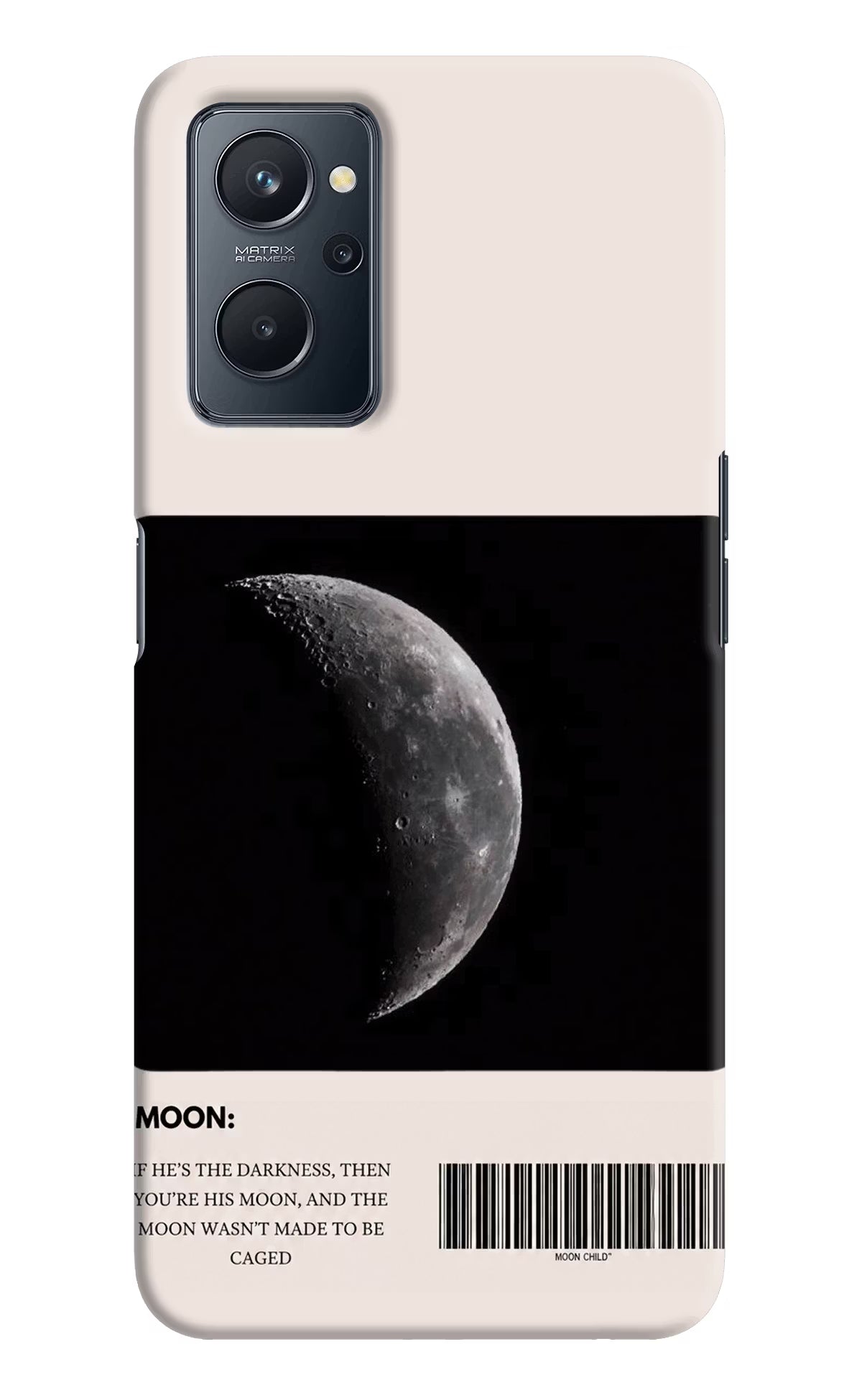 Moon Phase Realme 9i 4G Back Cover - Moon Phase Realme 9i 4G Back Cover Moon Phase Realme 9i 4G Back Cover
