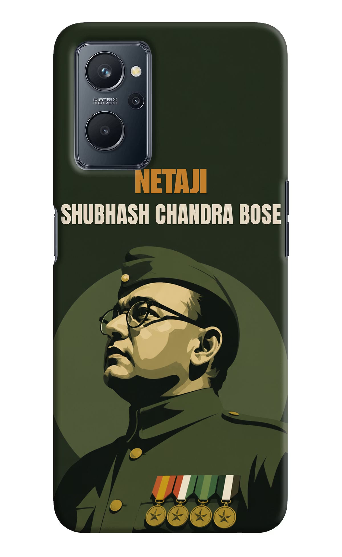 Netaji Legacy Realme 9i 4G Back Cover - Netaji Legacy Realme 9i 4G Back Cover Netaji Legacy Realme 9i 4G Back Cover