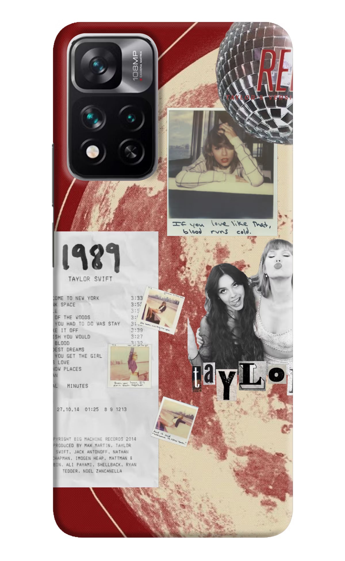 Taylor Swift Mi 11i 5G/11i 5G Hypercharge Back Cover - Taylor Swift Mi 11i 5G/11i 5G Hypercharge Back Cover Taylor Swift Mi 11i 5G/11i 5G Hypercharge Back Cover