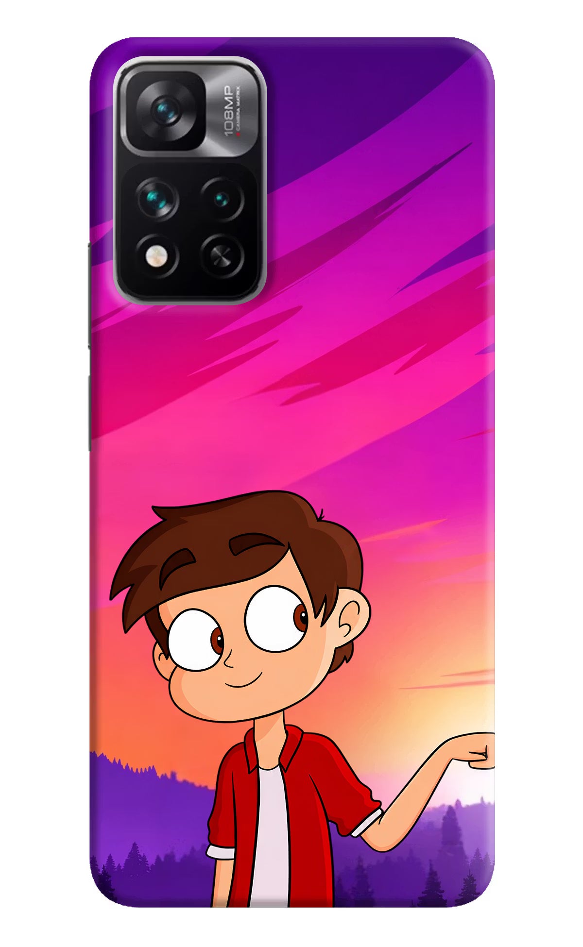 Marco Sunset Mi 11i 5G/11i 5G Hypercharge Back Cover - Marco Sunset Mi 11i 5G/11i 5G Hypercharge Back Cover Marco Sunset Mi 11i 5G/11i 5G Hypercharge Back Cover