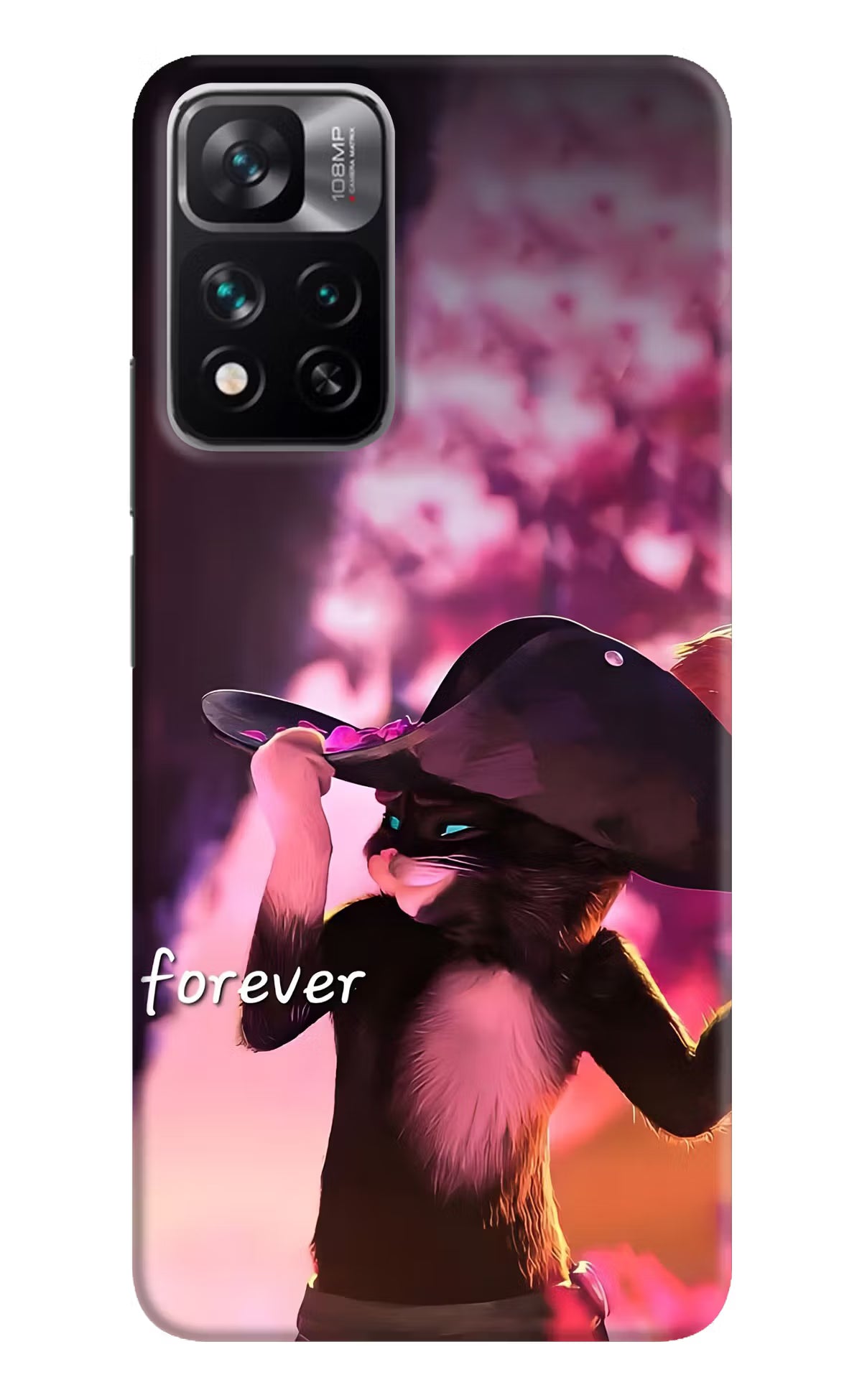 Forever Cat Mi 11i 5G/11i 5G Hypercharge Back Cover - Forever Cat Mi 11i 5G/11i 5G Hypercharge Back Cover Forever Cat Mi 11i 5G/11i 5G Hypercharge Back Cover