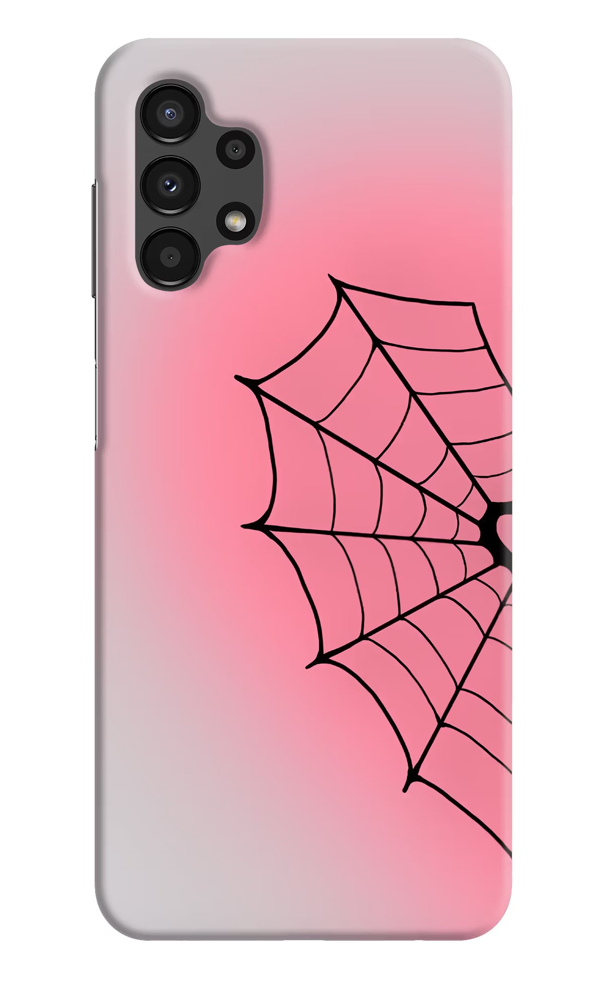 Pink Web Samsung A13 4G Back Cover - Pink Web Samsung A13 4G Back Cover Pink Web Samsung A13 4G Back Cover