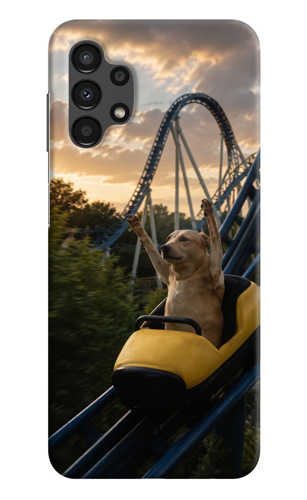 Rollercoaster Dog Samsung A13 4G Back Cover - Rollercoaster Dog Samsung A13 4G Back Cover Rollercoaster Dog Samsung A13 4G Back Cover