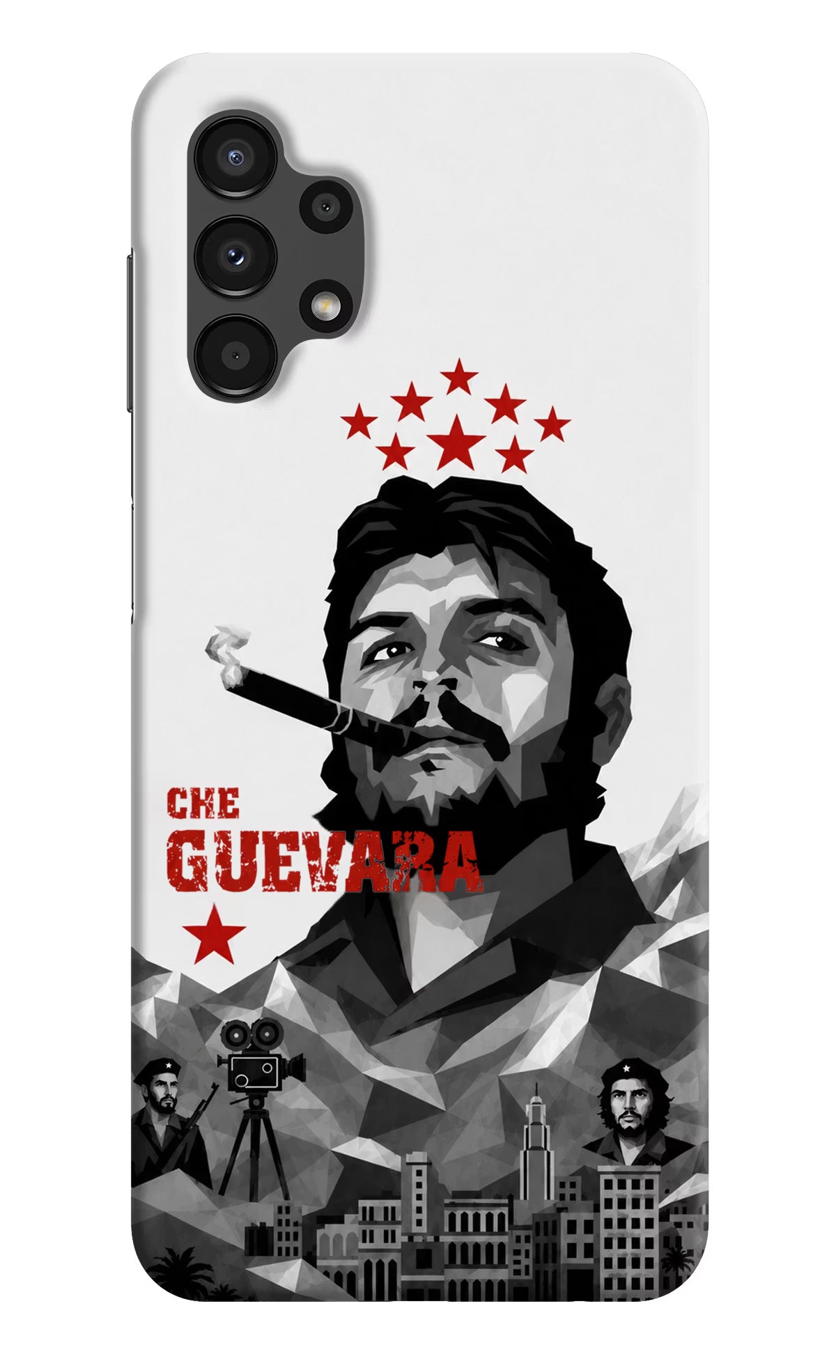 Che Guevara Iconic Samsung A13 4G Back Cover - Che Guevara Iconic Samsung A13 4G Back Cover Che Guevara Iconic Samsung A13 4G Back Cover