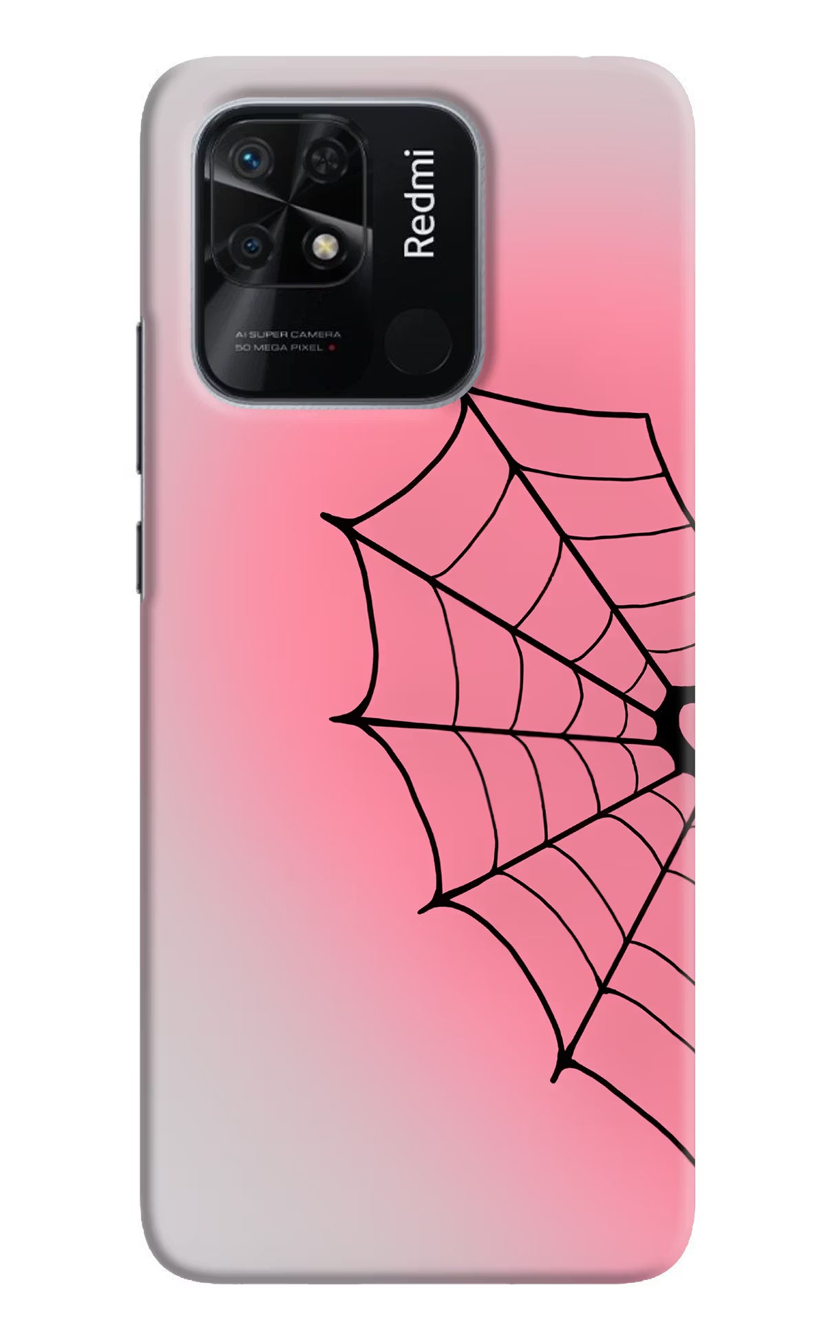 Pink Web Redmi 10/10 Power Back Cover - Pink Web Redmi 10/10 Power Back Cover Pink Web Redmi 10/10 Power Back Cover