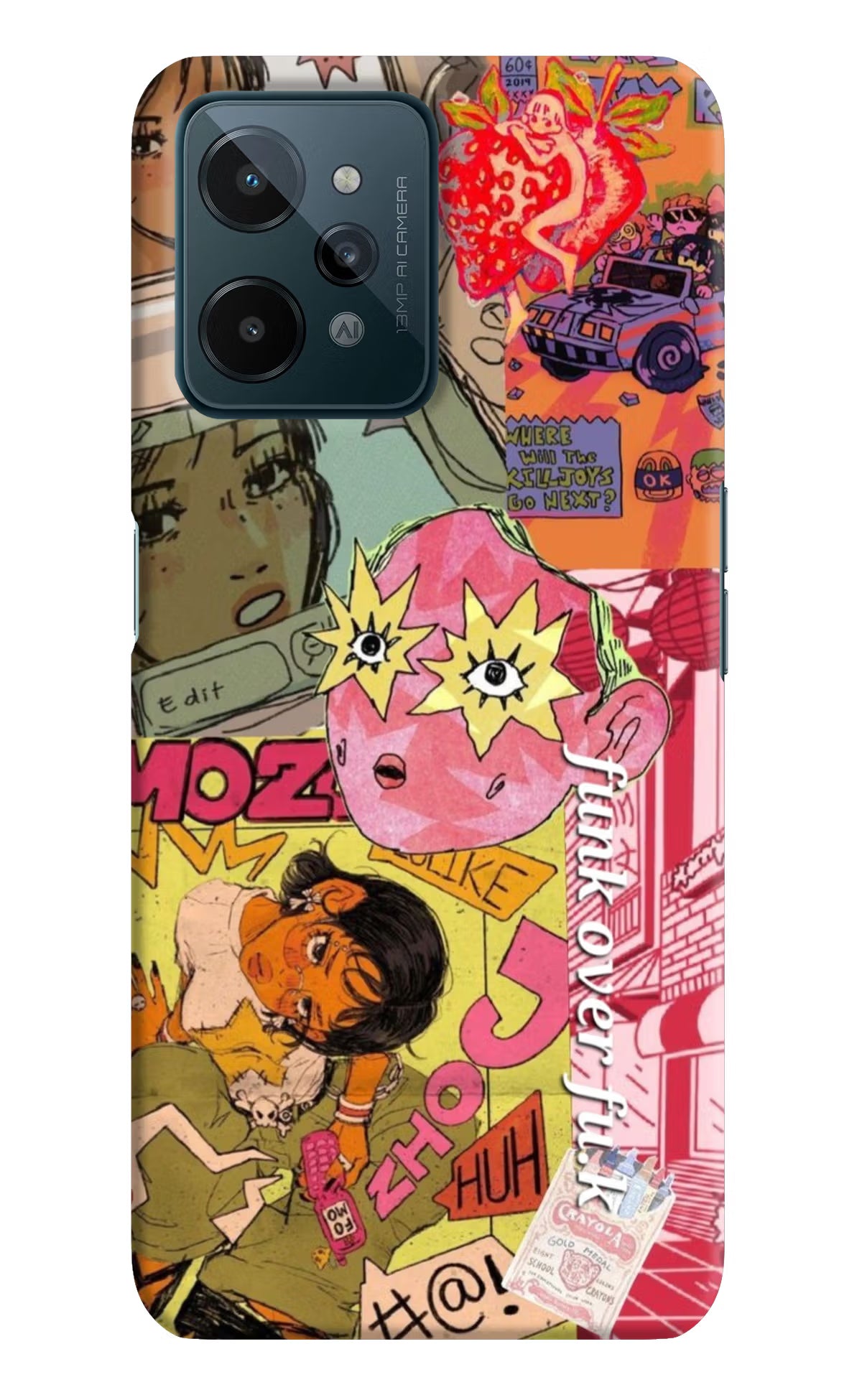 Funkover Realme C31 Back Cover - Funkover Realme C31 Back Cover Funkover Realme C31 Back Cover