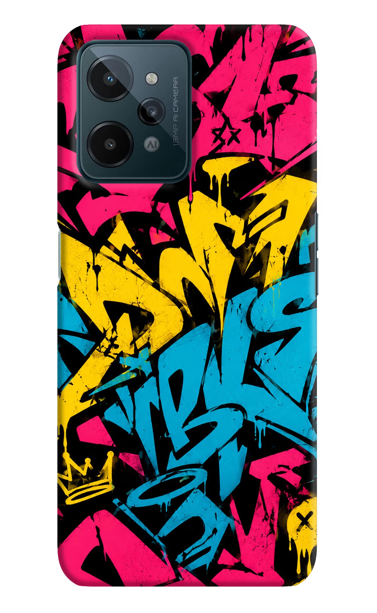 Graffiti Vibe Realme C31 Back Cover - Graffiti Vibe Realme C31 Back Cover Graffiti Vibe Realme C31 Back Cover
