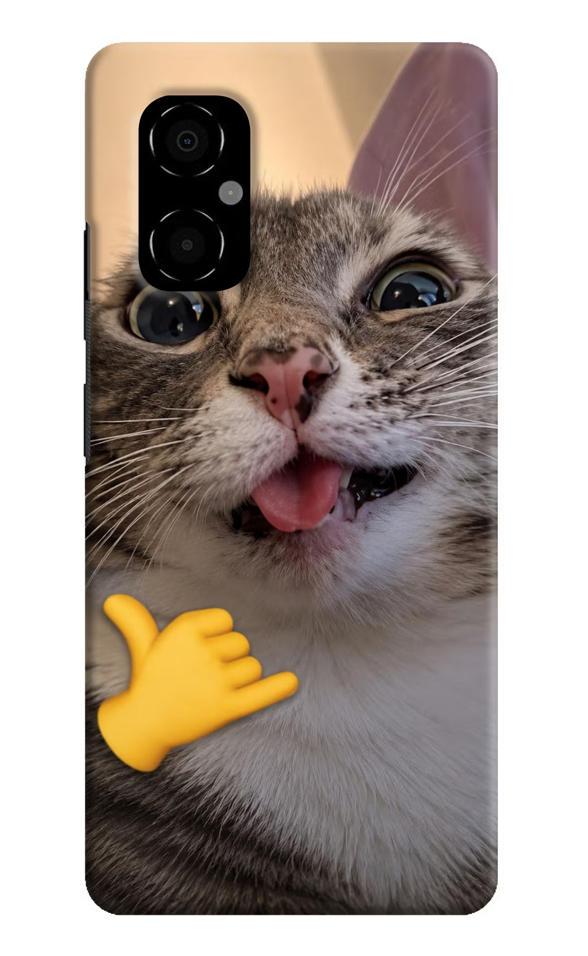 Silly Cat Call Poco M4 5G Back Cover - Silly Cat Call Poco M4 5G Back Cover Silly Cat Call Poco M4 5G Back Cover